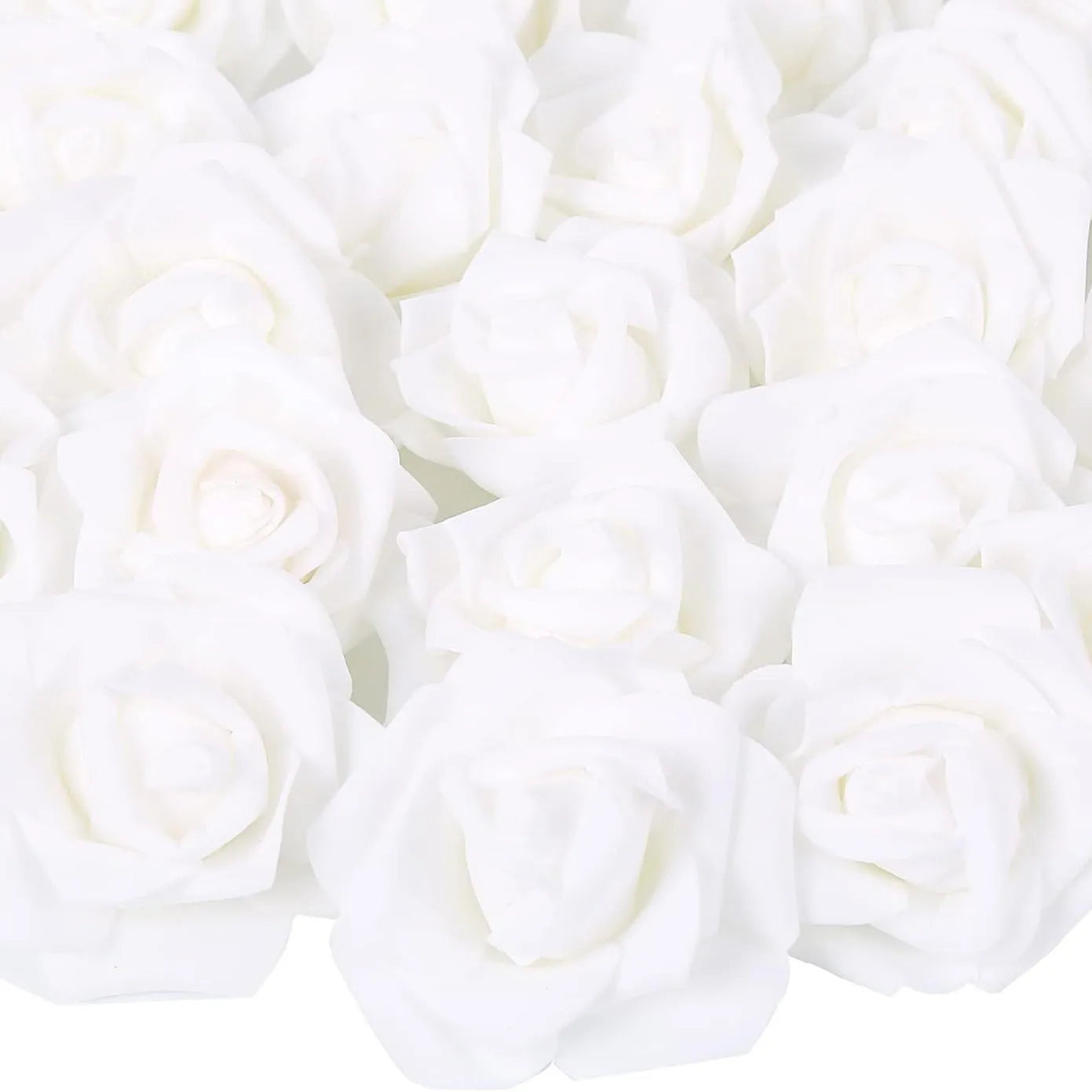 7,6 cm flores rosas artificiales