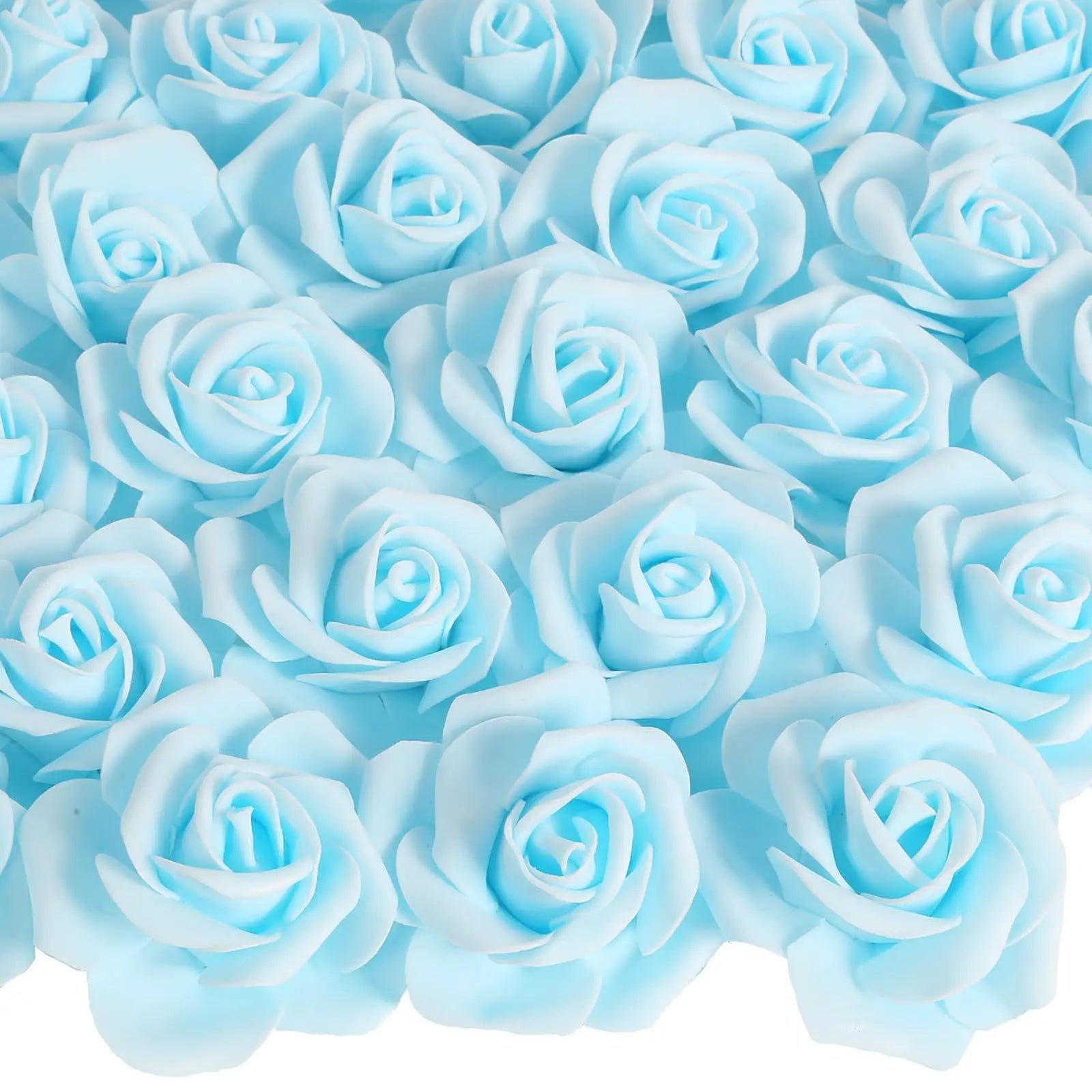 7,6 cm flores rosas artificiales