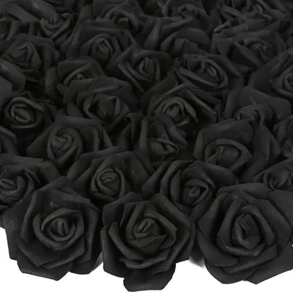 7,6 cm flores rosas artificiales