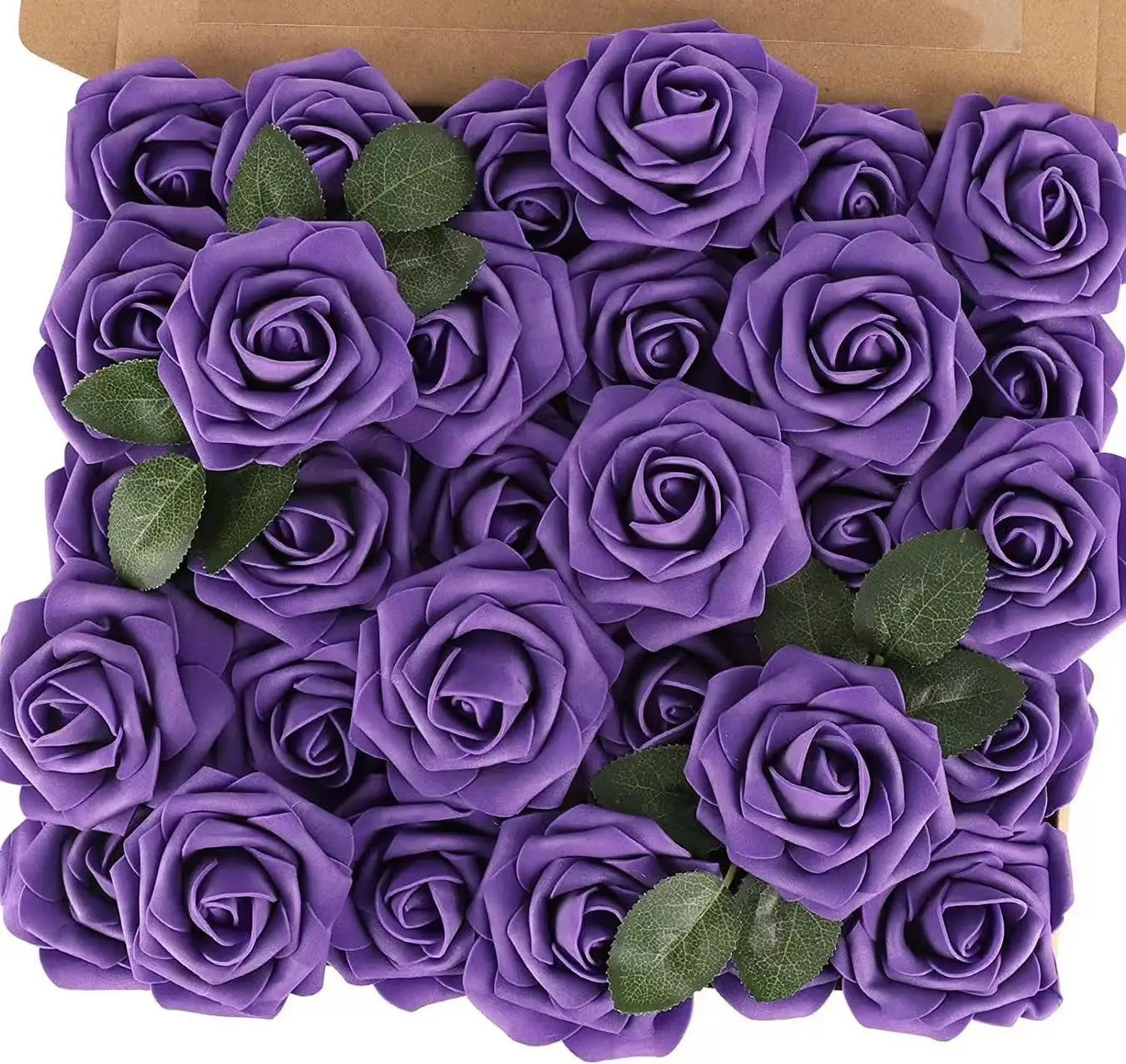 rosas artificiales de espuma