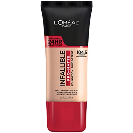 Loreal Infallible Pro Matte #104.5 Nude Buff