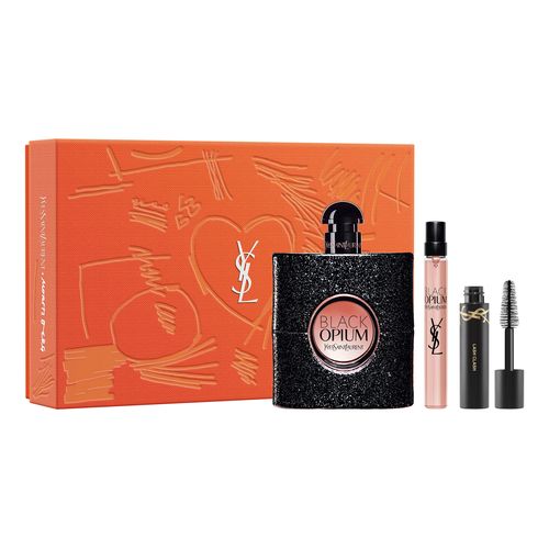 Yves Saint Laurent: Black Opium + Miniatura 10ML + Mini Mascara 2ML EDP Set De Dama  90ML