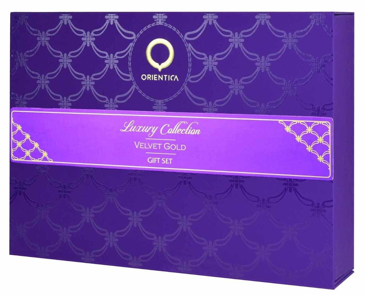 Luxury Collection Velvet Gold 80ML +  Miniatura 10ML + Atomizador + Bolsa  EDP Set De Dama  80ML