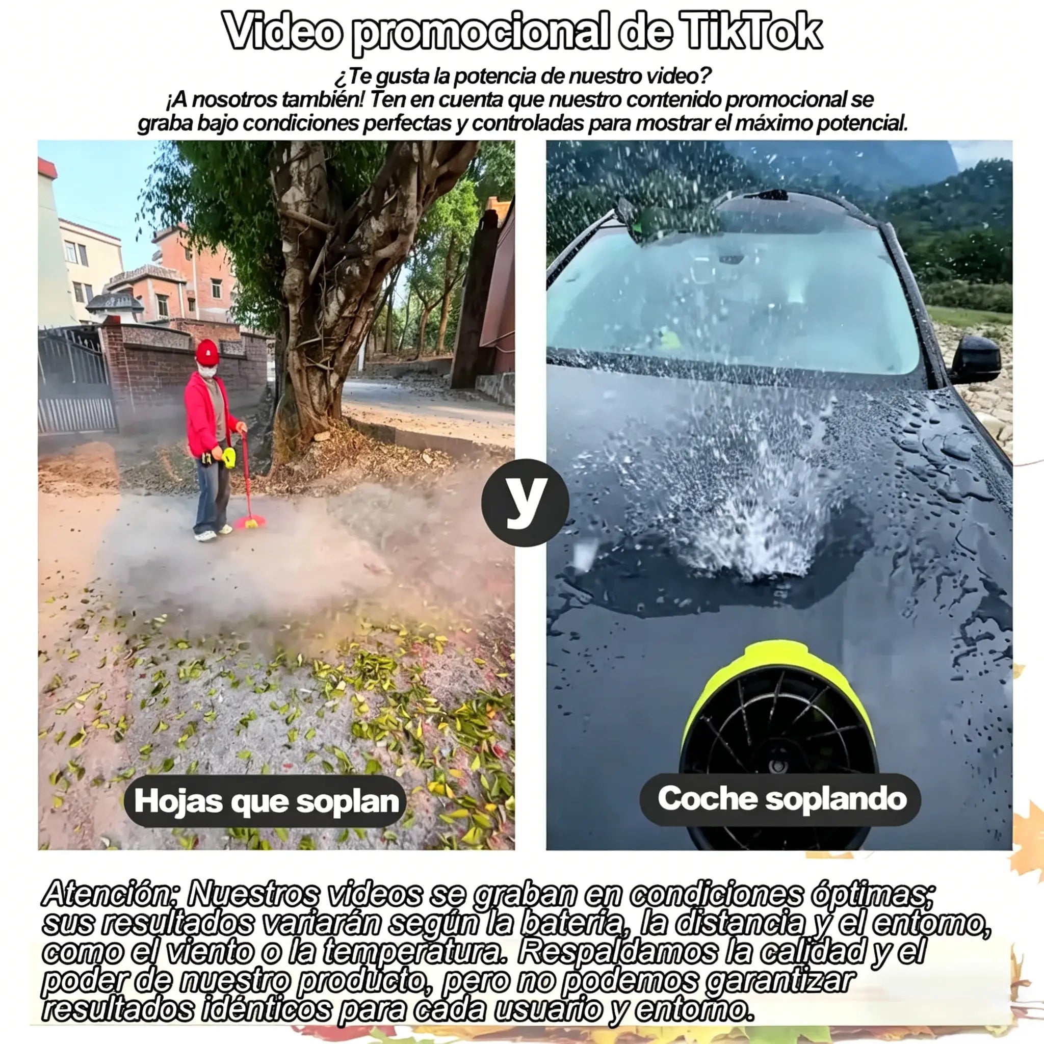 SEESE Soplador Inalámbrico Profesional Turbo Jet