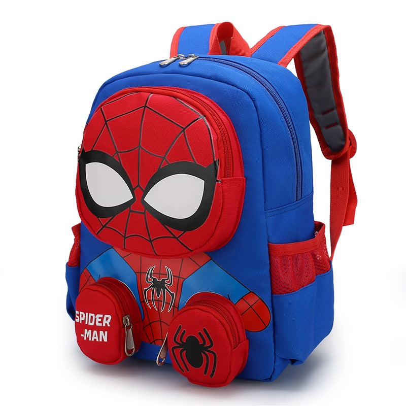 3D De Dibujos Animados Spiderman Mochila