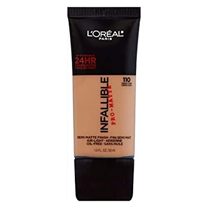 Loreal Infallible Pro Matte #110 Creme Cafe