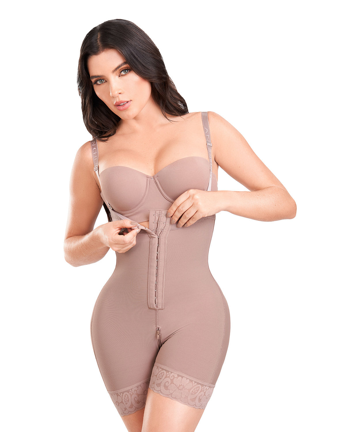 Faja Strapless Broche Tipo Short Power Secret Mujer 1103 de Ann Chery®