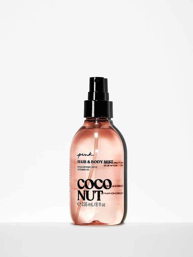 PINK HAIR &amp; BODY MIST "COCONUT" 236 ml