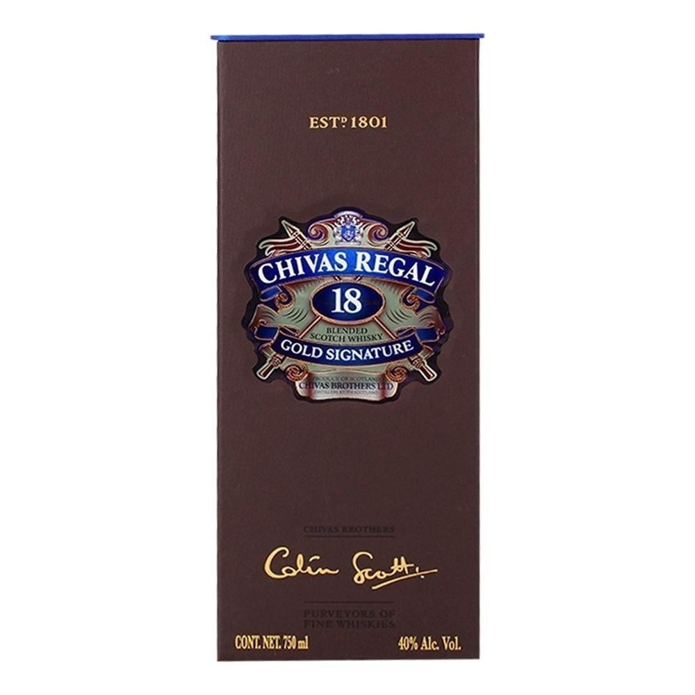 Whisky Chivas Regal Escocés 18 años 750 ml
