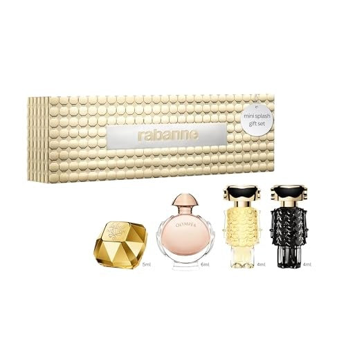 Lady Million 5ML EDP + Olympéa 5ML EDP + Fame 6ML EDP + Fame Parfum 6ML EDP EDP Set Dama 10ML