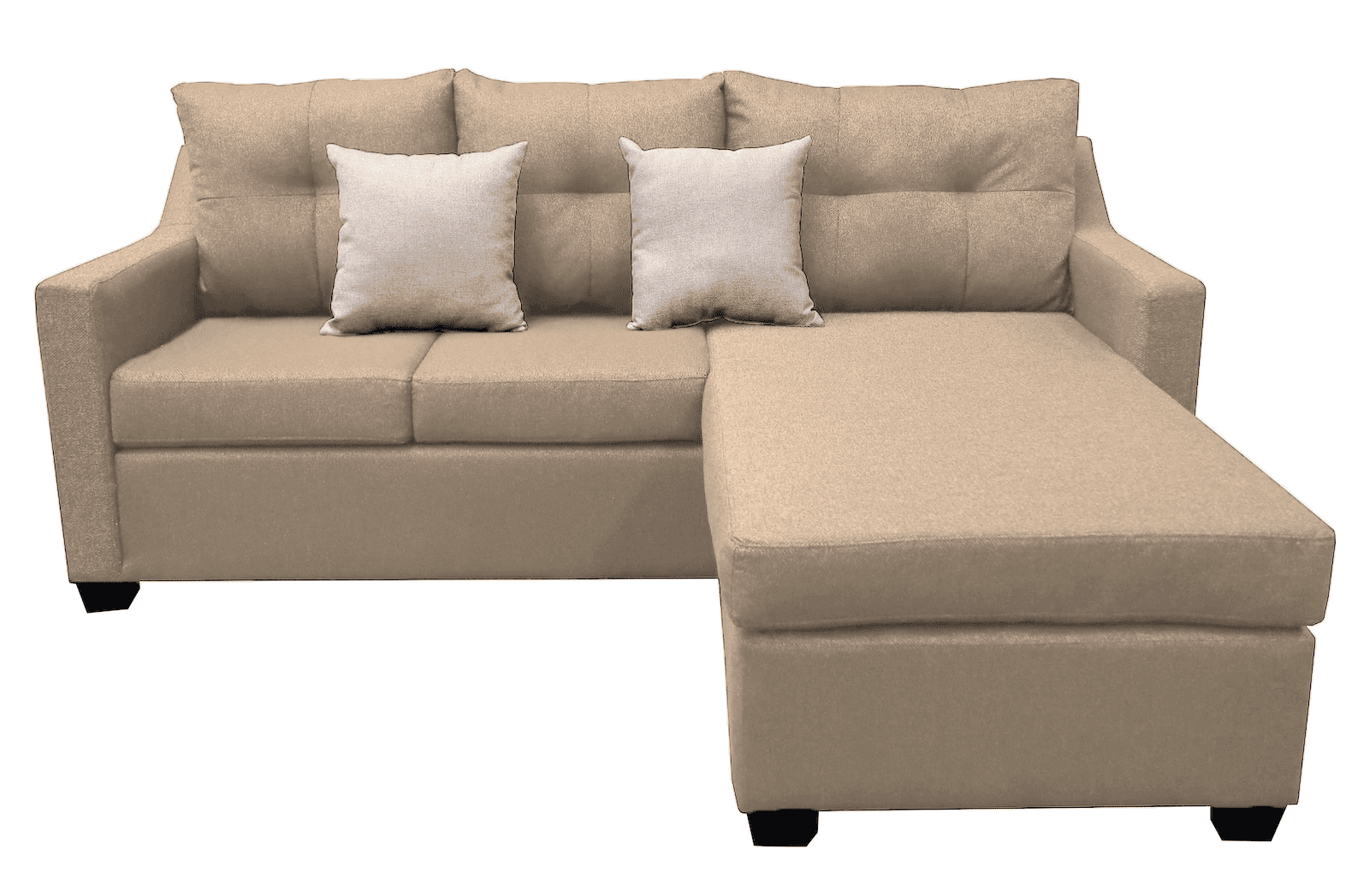 Sala Esquinera El Bazar Store Hermes 225x165 cm, Lado Izquierdo y derecho, Lino nacional Azul marino. EL BAZAR STORE Moderna/ abotonada