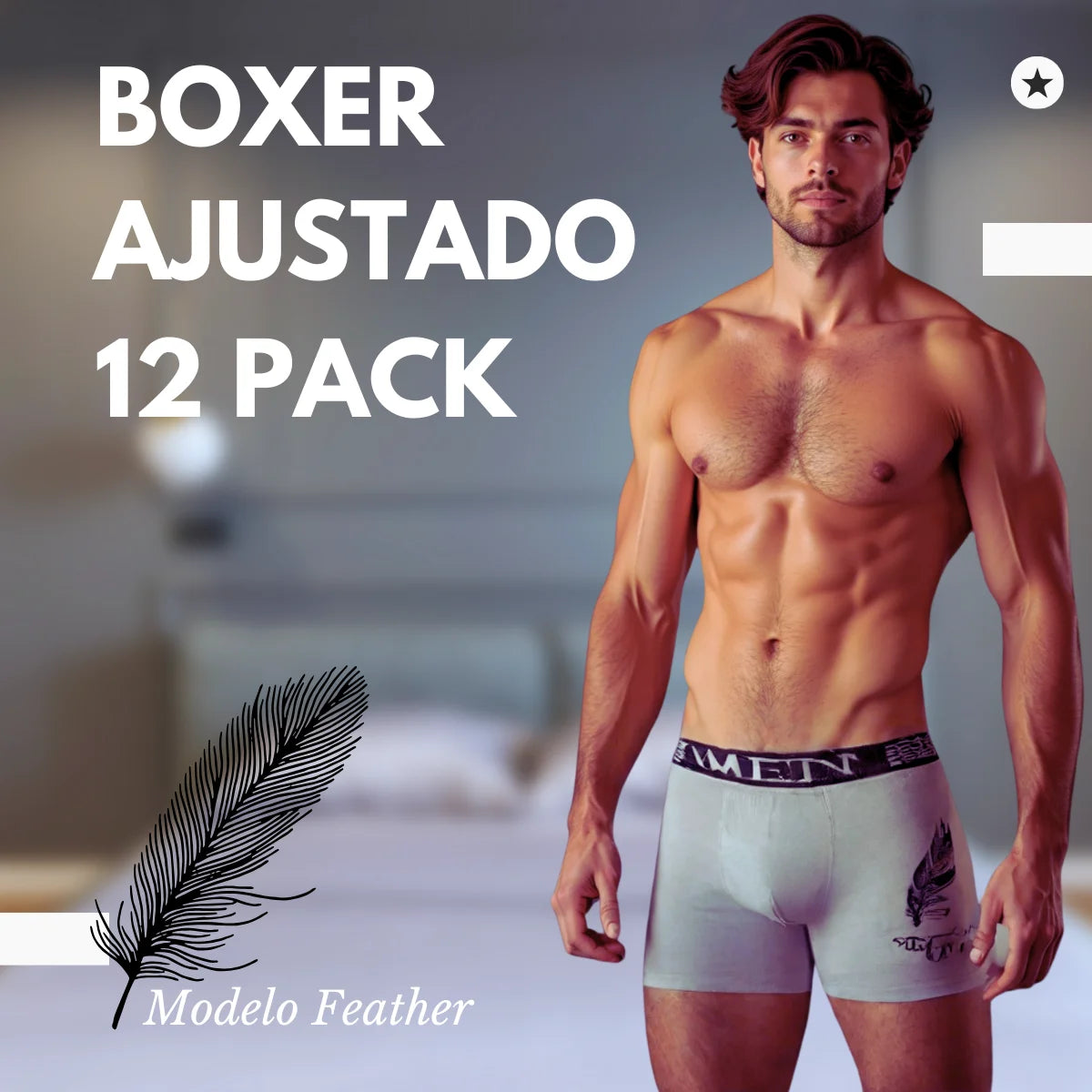 12 Piezas Boxer Caballero Mayoreo