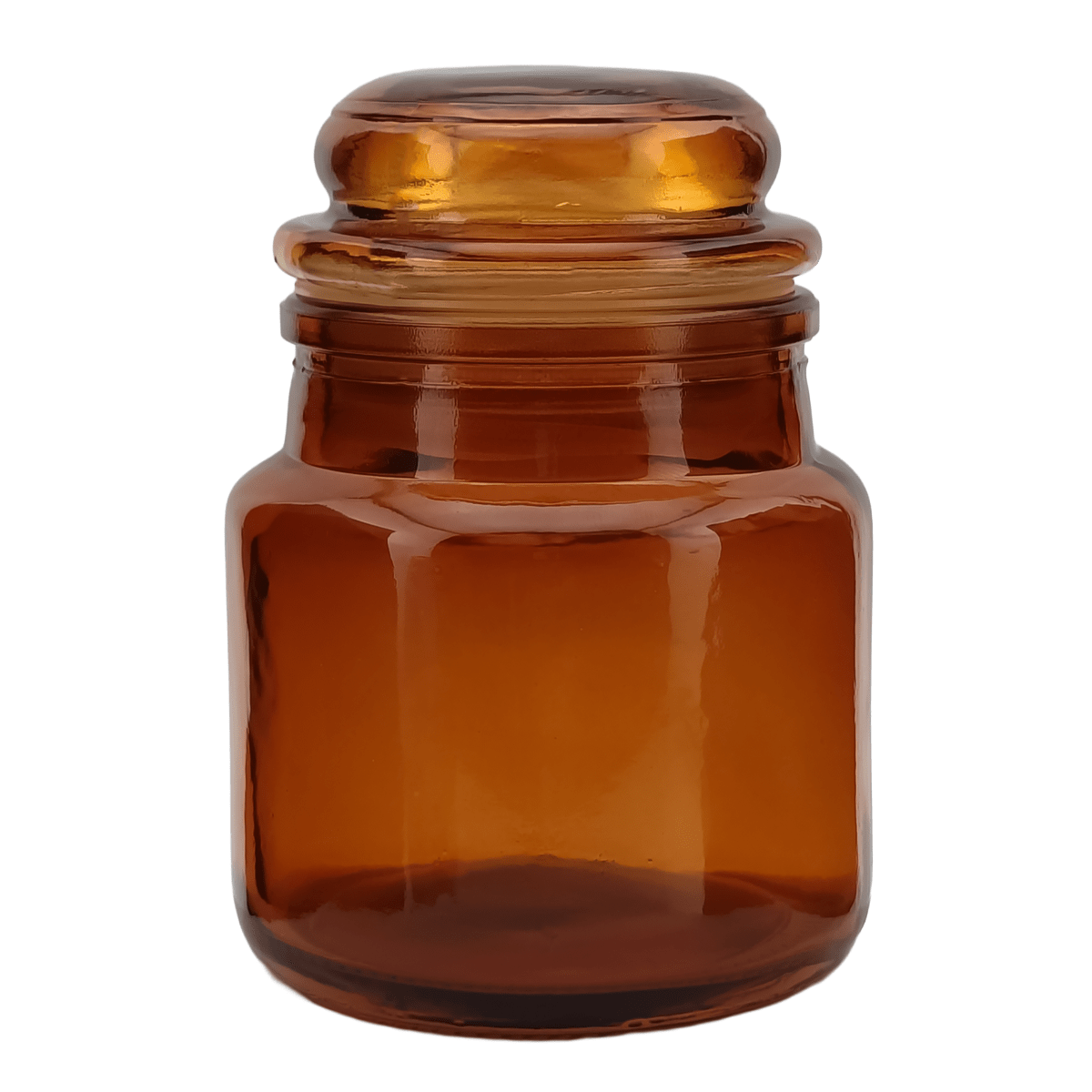 120ml – Siena Vaso Cilíndrico de Vidrio para Velas - Frasco Ámbar Transparente - Inspirado en Vasos de Yankee Candle ® – Transparente