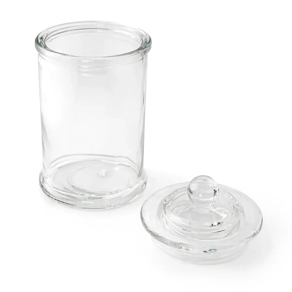 EOL - 400ml - Oxford Vaso de vidrio para velas estilo columna cilíndrico - Frasco Transparente