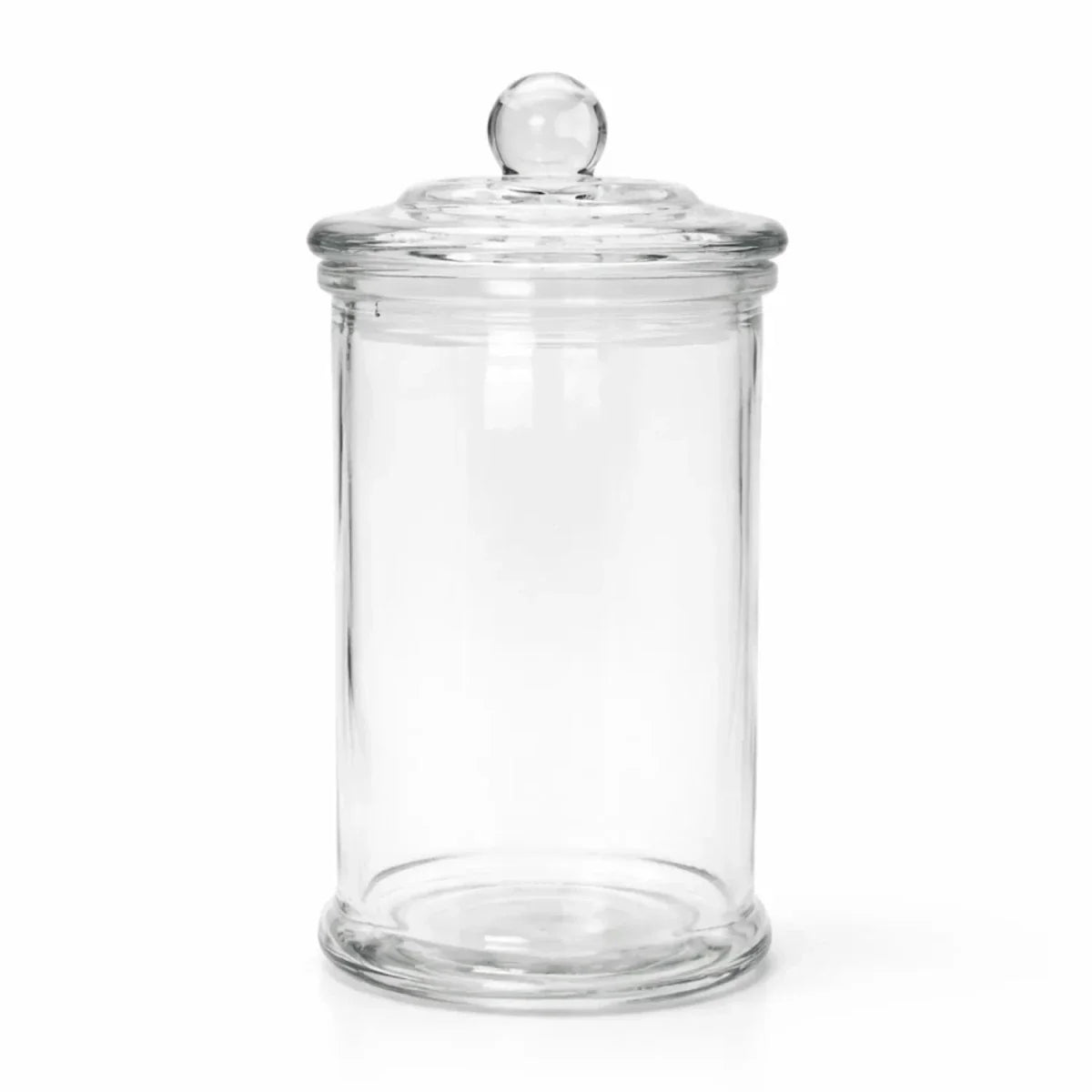 EOL - 400ml - Oxford Vaso de vidrio para velas estilo columna cilíndrico - Frasco Transparente