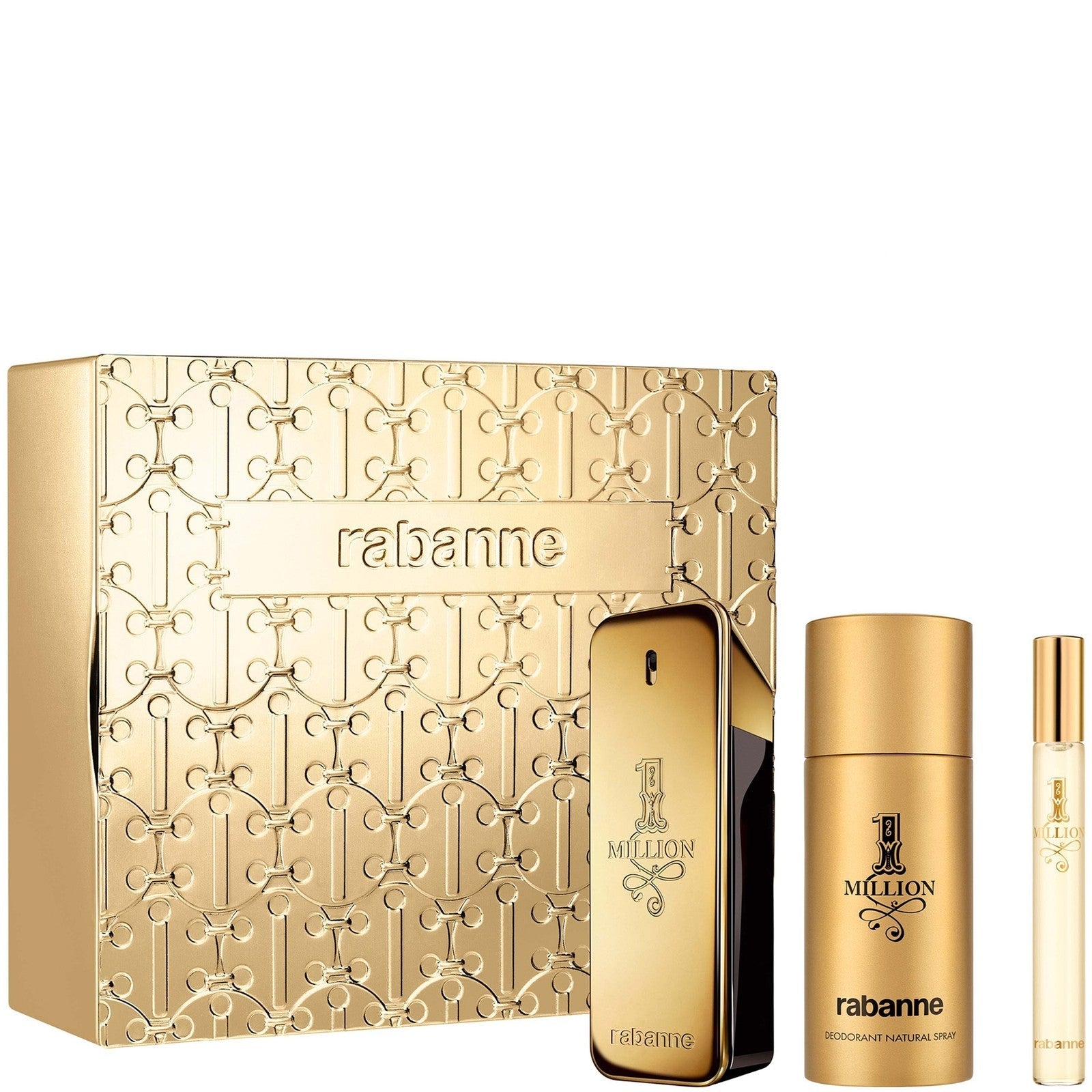 One Million EDT 100ML + Desodorante 150ML + Miniatura 10ML EDT  Set De Caballero