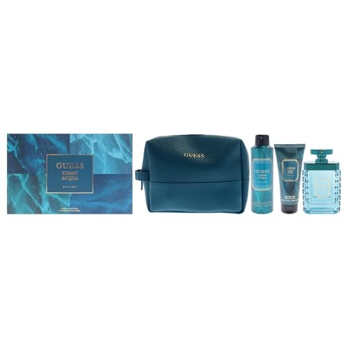 Guess: Guess Uomo Acqua + Desodorante + Shower Gel + Bolsa EDT Set De Caballero 100ML