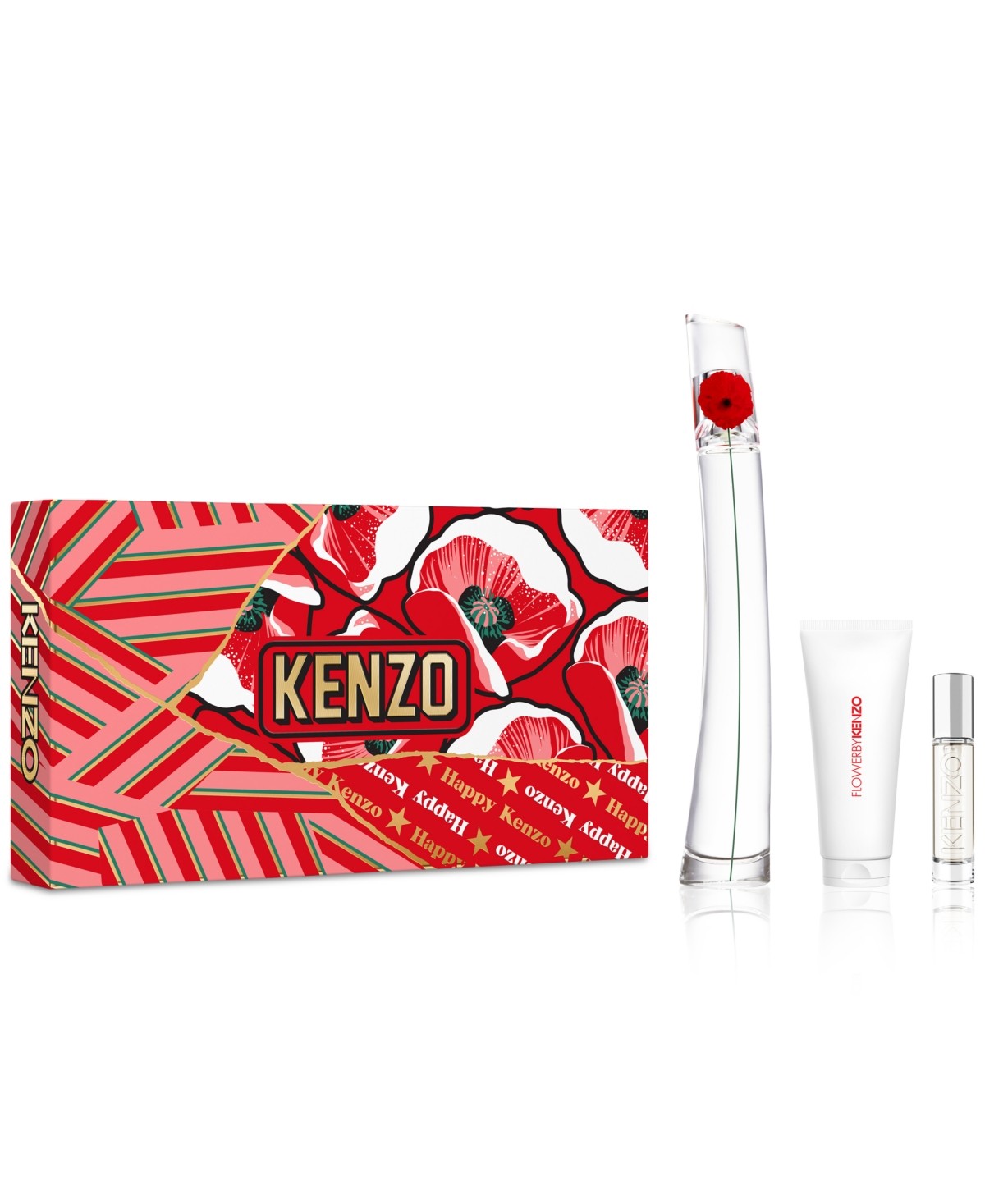Kenzo: Flower 100ML + Miniatura 10ML + Crema 75ML EDP Set Dama 100ML
