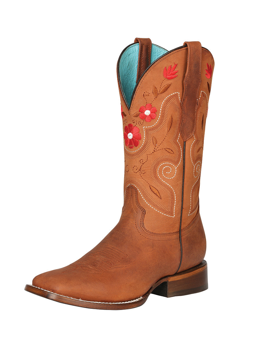 Bota Vaquera de Mujer El General en Piel Bovino Crazy Color Shedron 125367