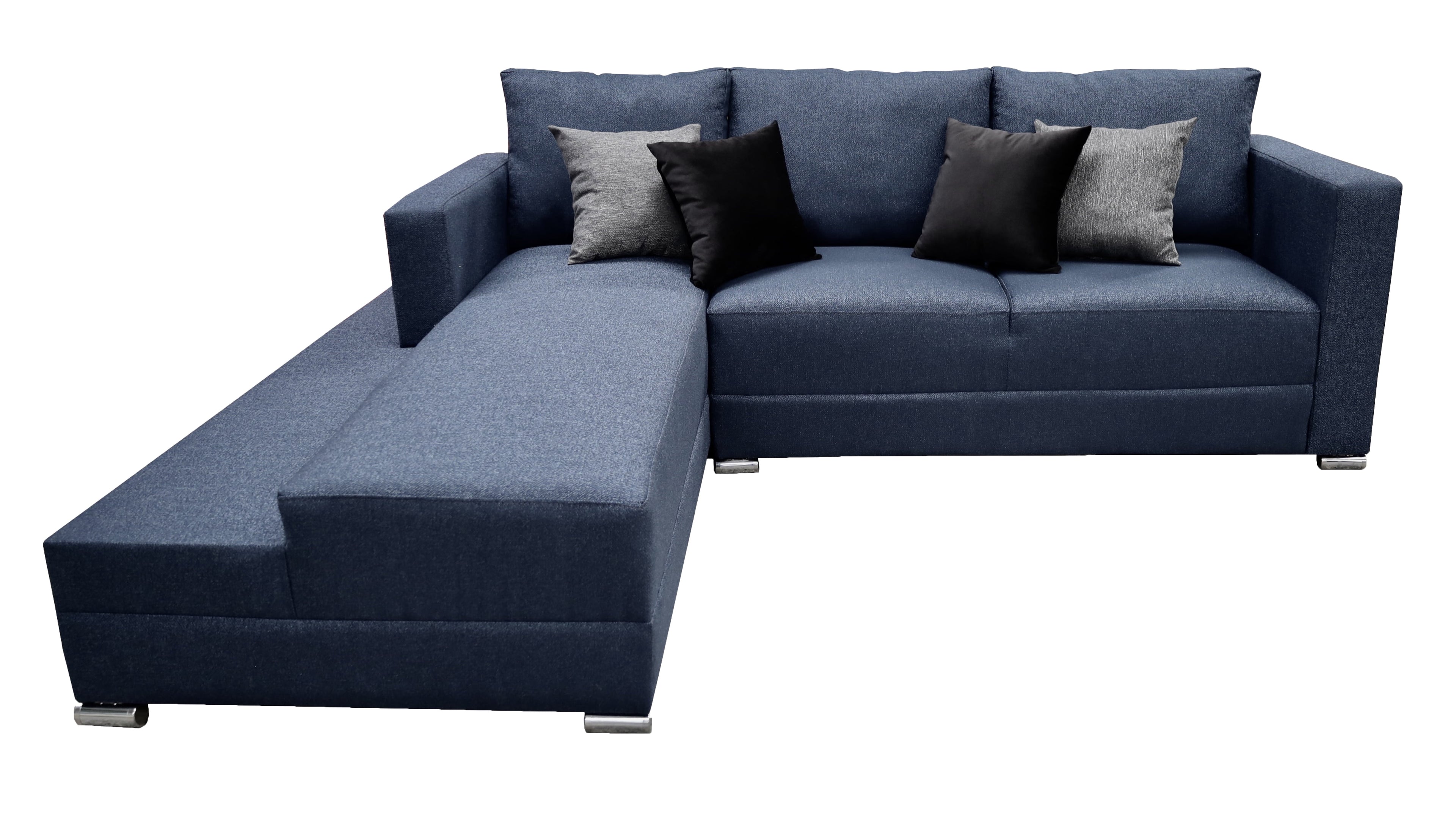 Sala esquinera El Bazar Store Aston 260x200 cm Gris Oxford Moderna en esquina