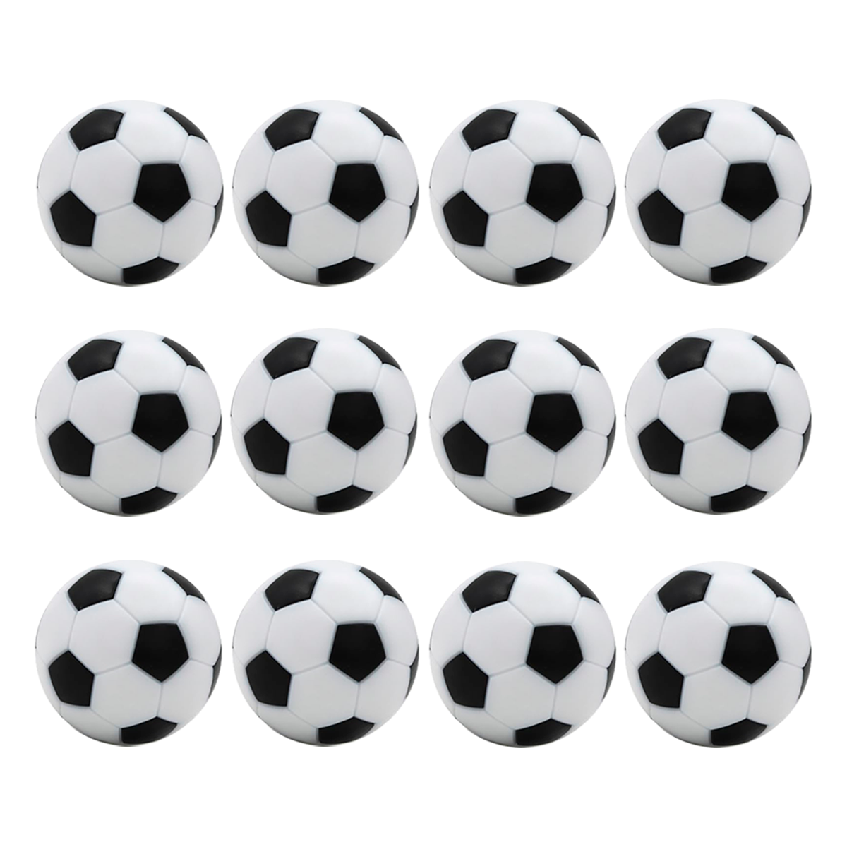 12 Pelotas Para Futbolito Con Diseño De Balón