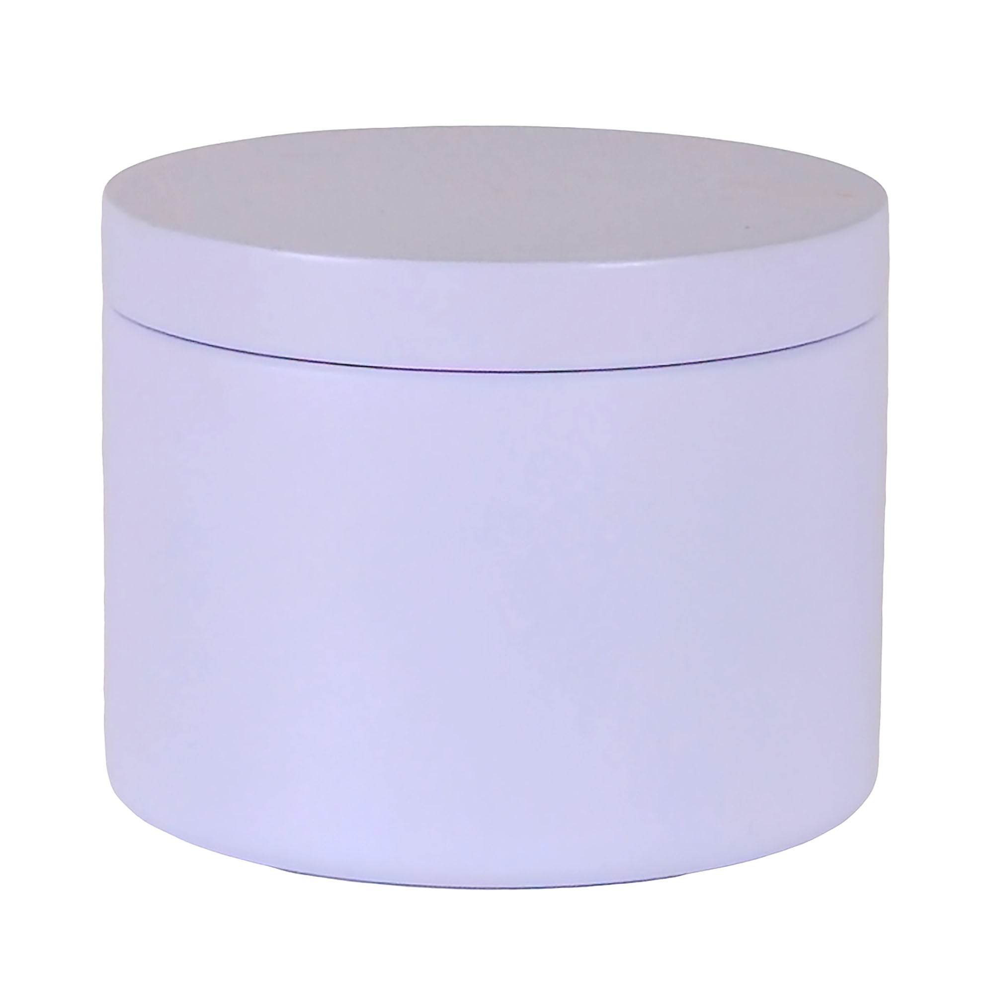 130ml - Tokio Lata de Aluminio Recto para velas - Frasco Blanco