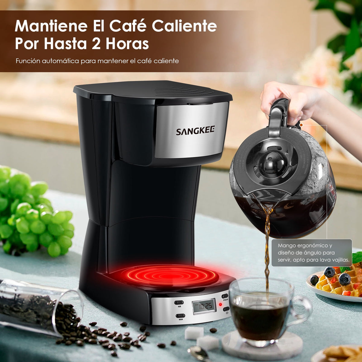 Cafetera por Goteo Sangkee