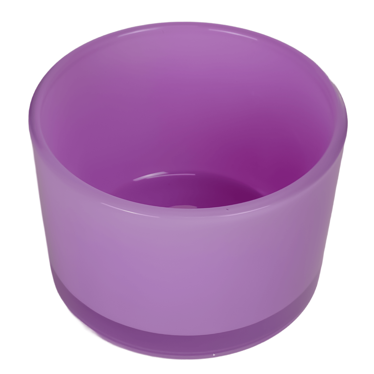 140ml - Mónaco Vaso de vidrio para velas - Frasco Morado Brillante