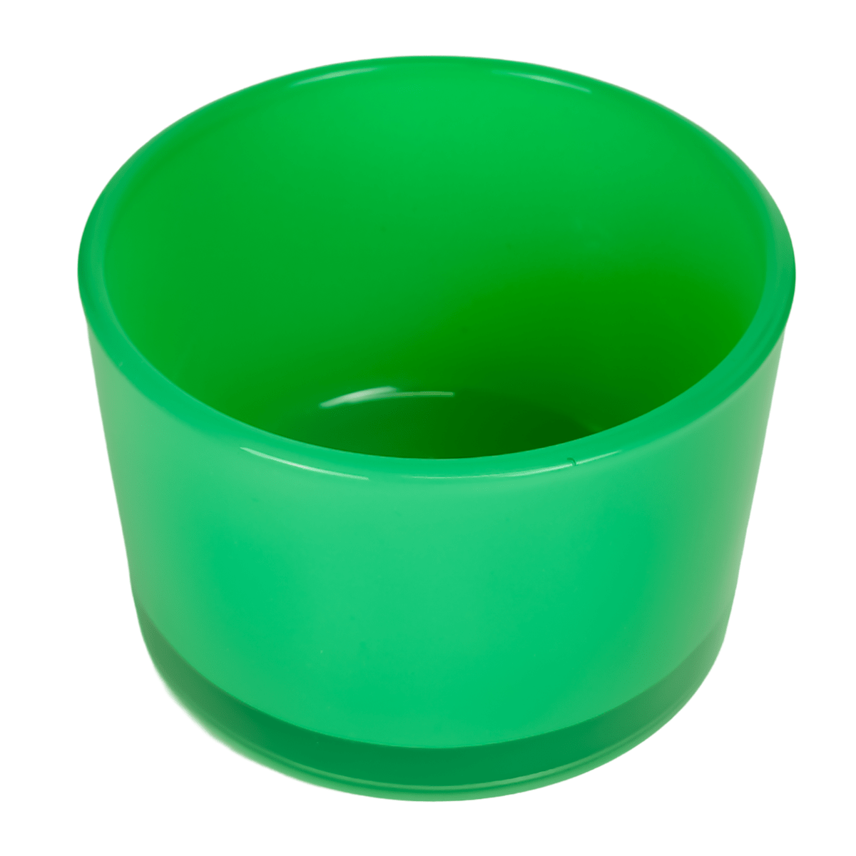 EOL - 140ml - Mónaco Vaso de vidrio para velas - Frasco Verde Brillante