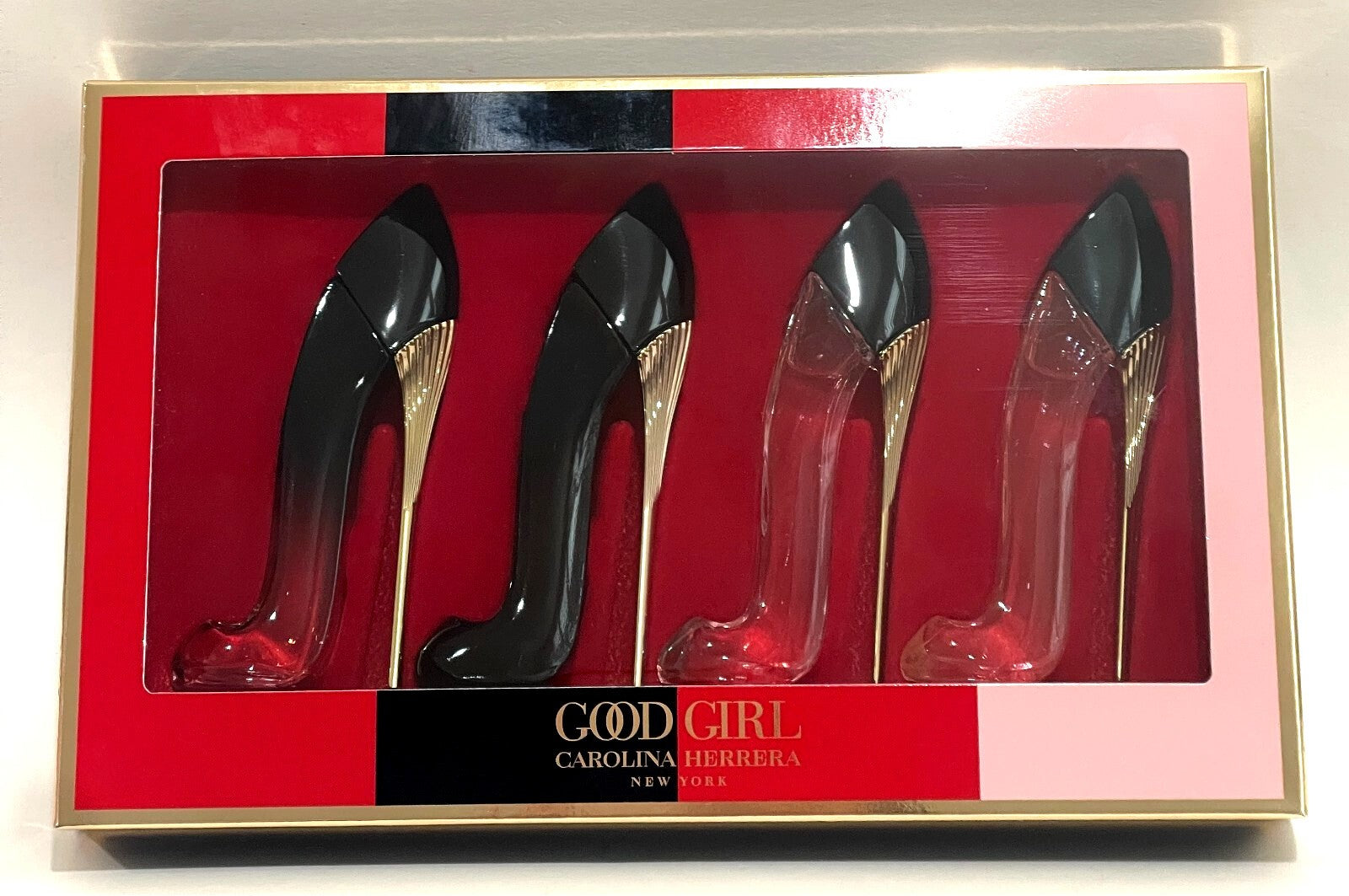 Carolina Herrera: Good Girl Miniaturas Good Girl + Blush + Very Elixir + Very Good Girl 7ML
