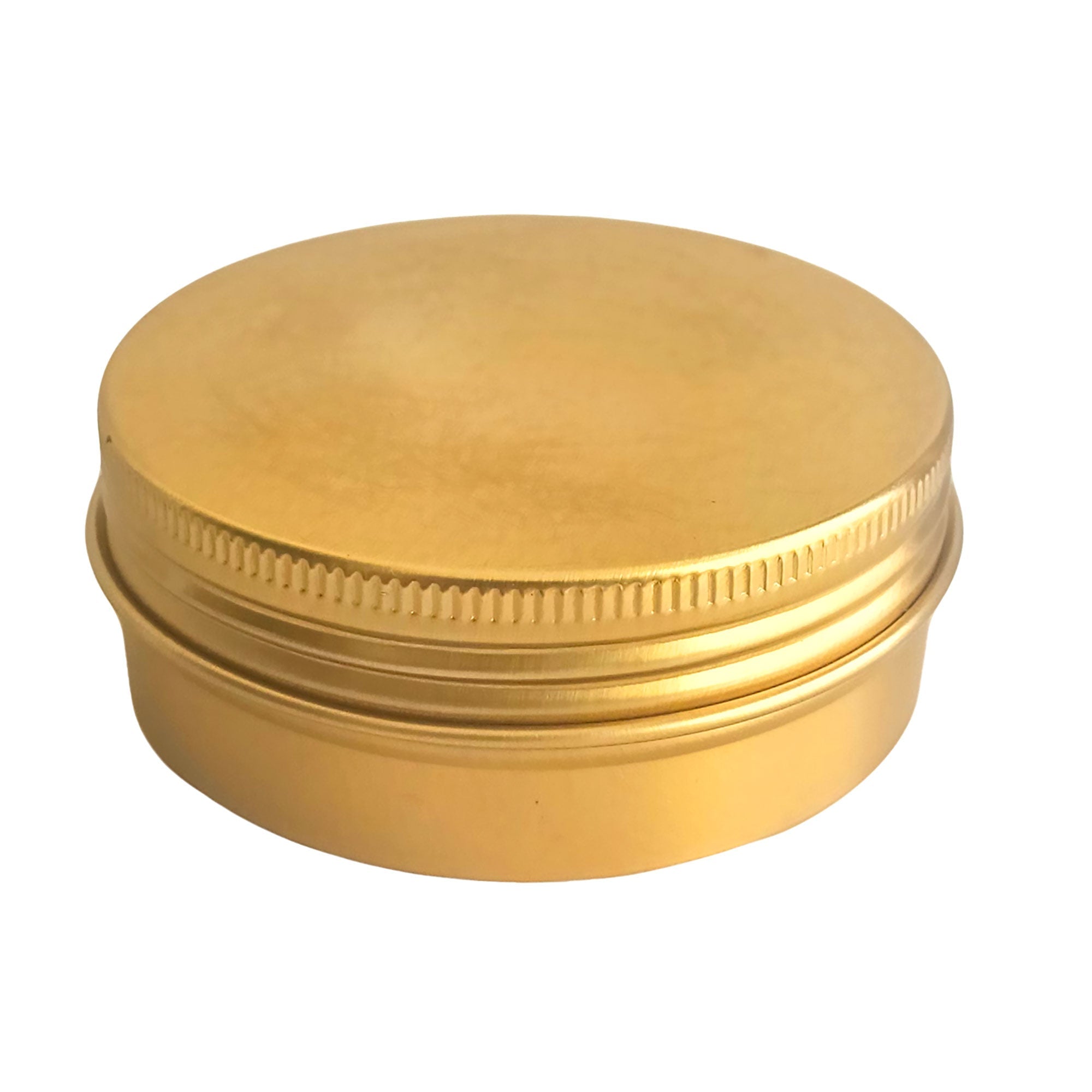 15ml - La Paz Pomadera de Aluminio - Lata de Aluminio - Dorado