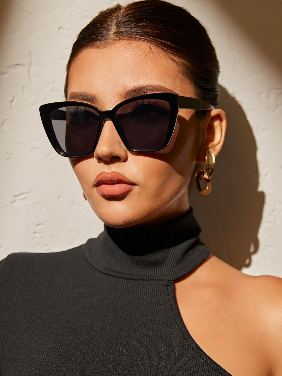 Gafas de moda de ojo de gato para mujer