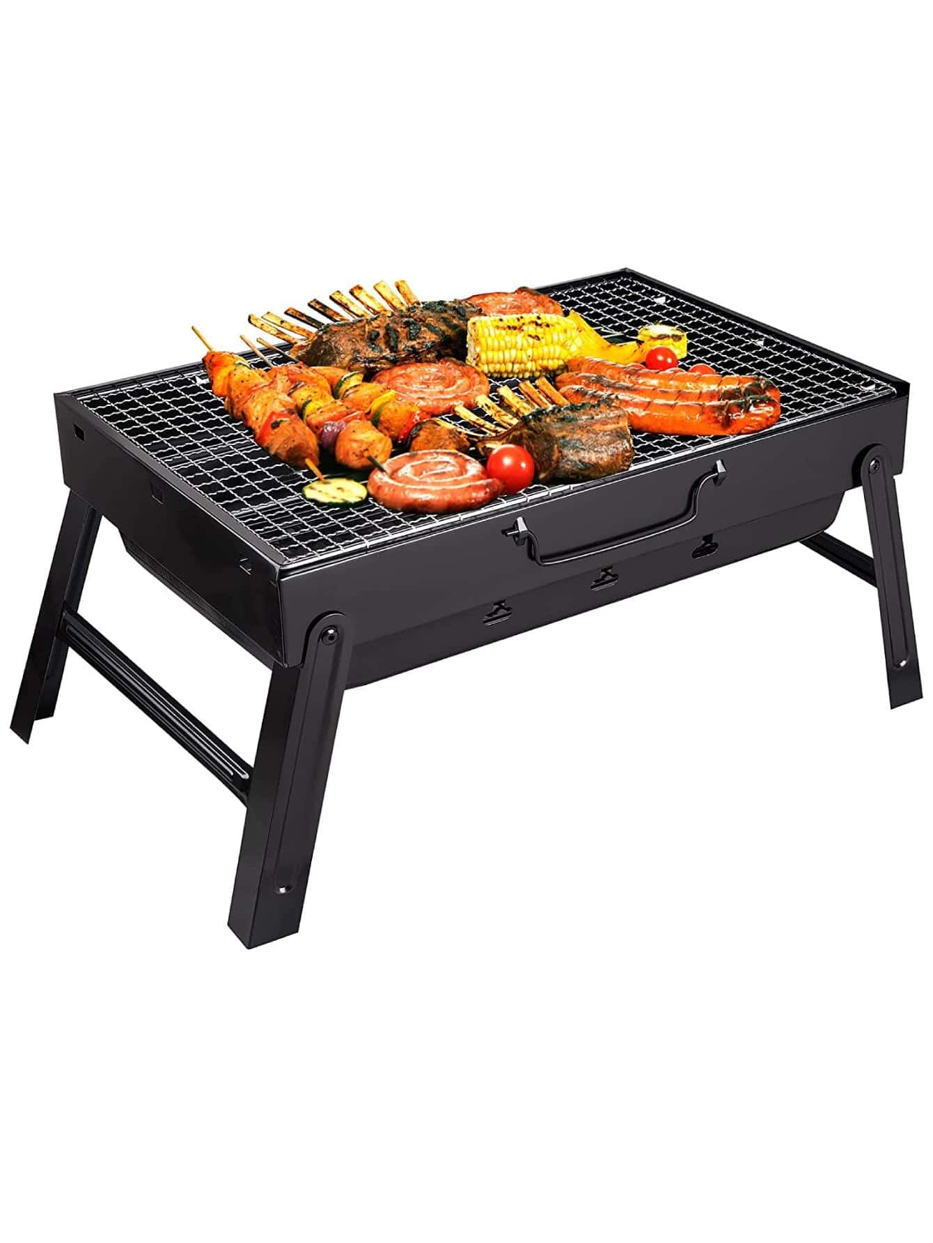 Asador Plegable Parrilla Portatil Asador Al Carbon Multiuso