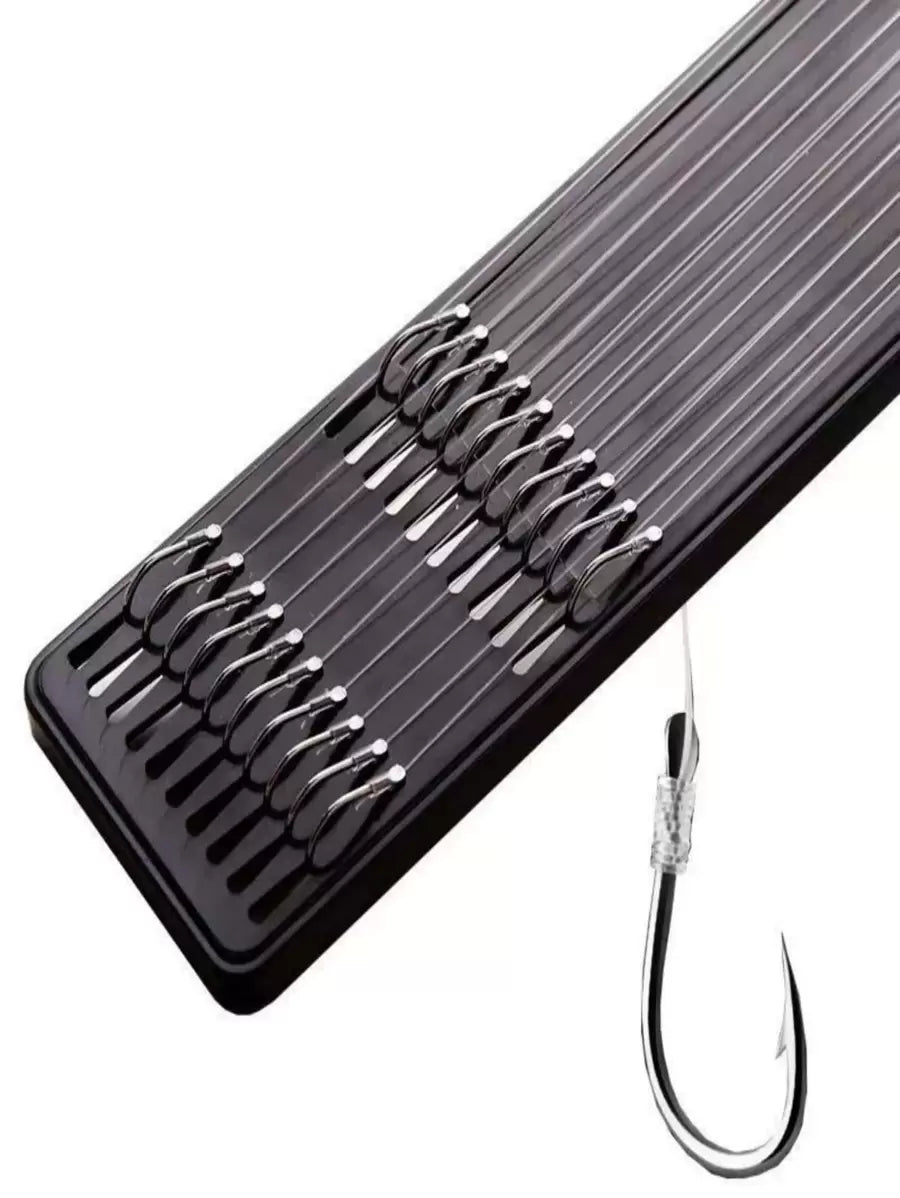 10 piezas Anzuelo de pesca acero carbono