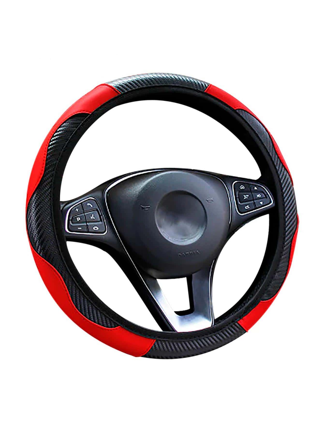 Funda protectora antideslizante para volante de automóvil
