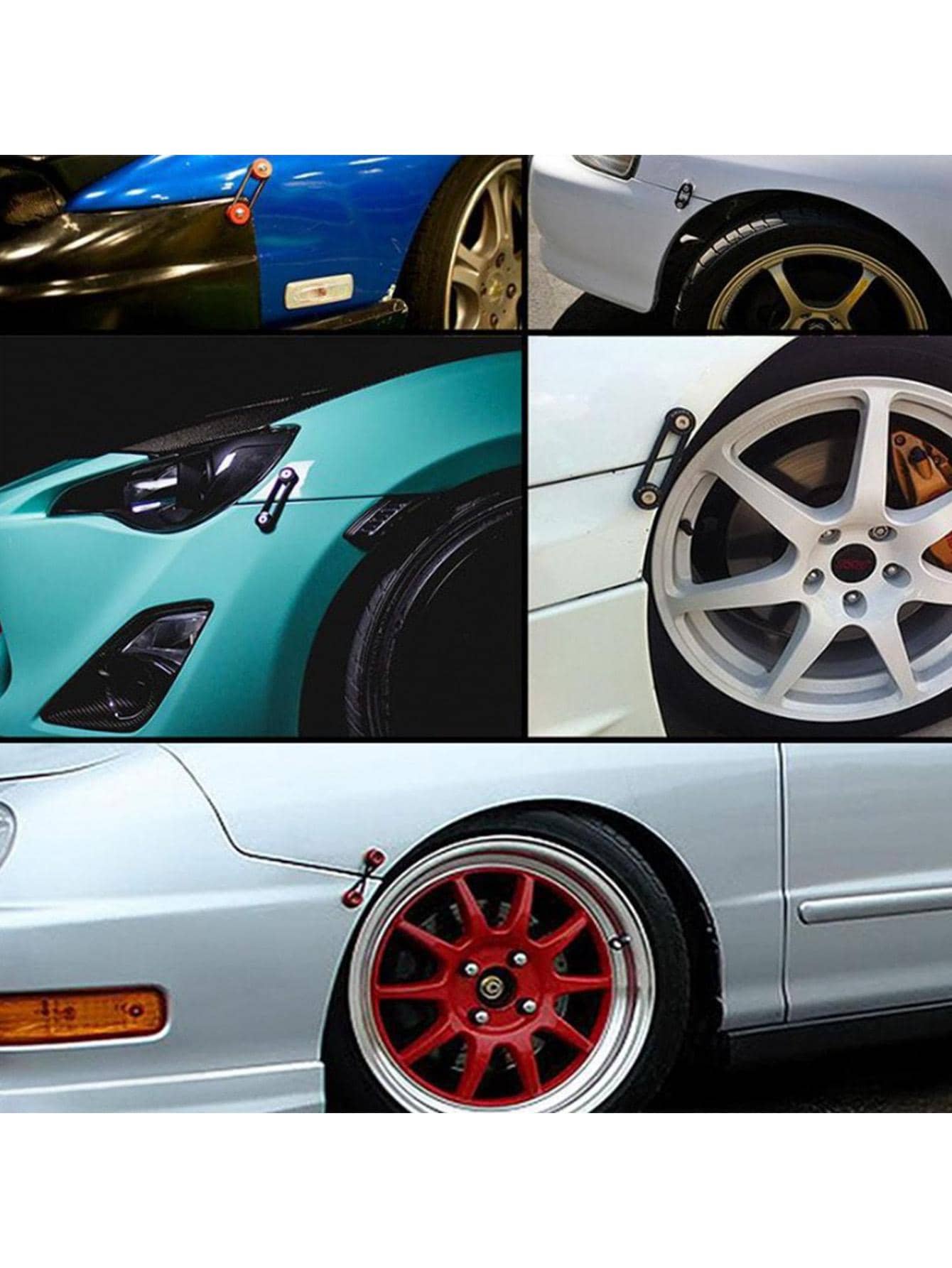 Sujetadores Facia Plano Tornillo JDM