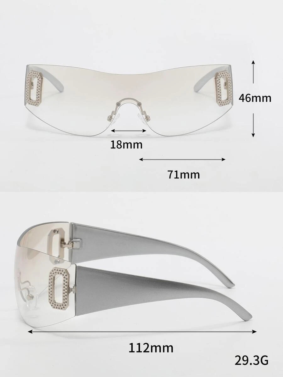gafas cuadradas extragrandes