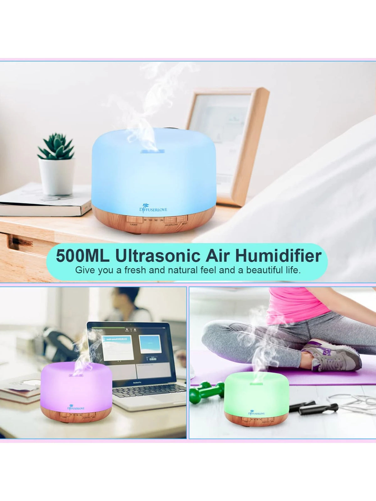 Humidificador y Difusor