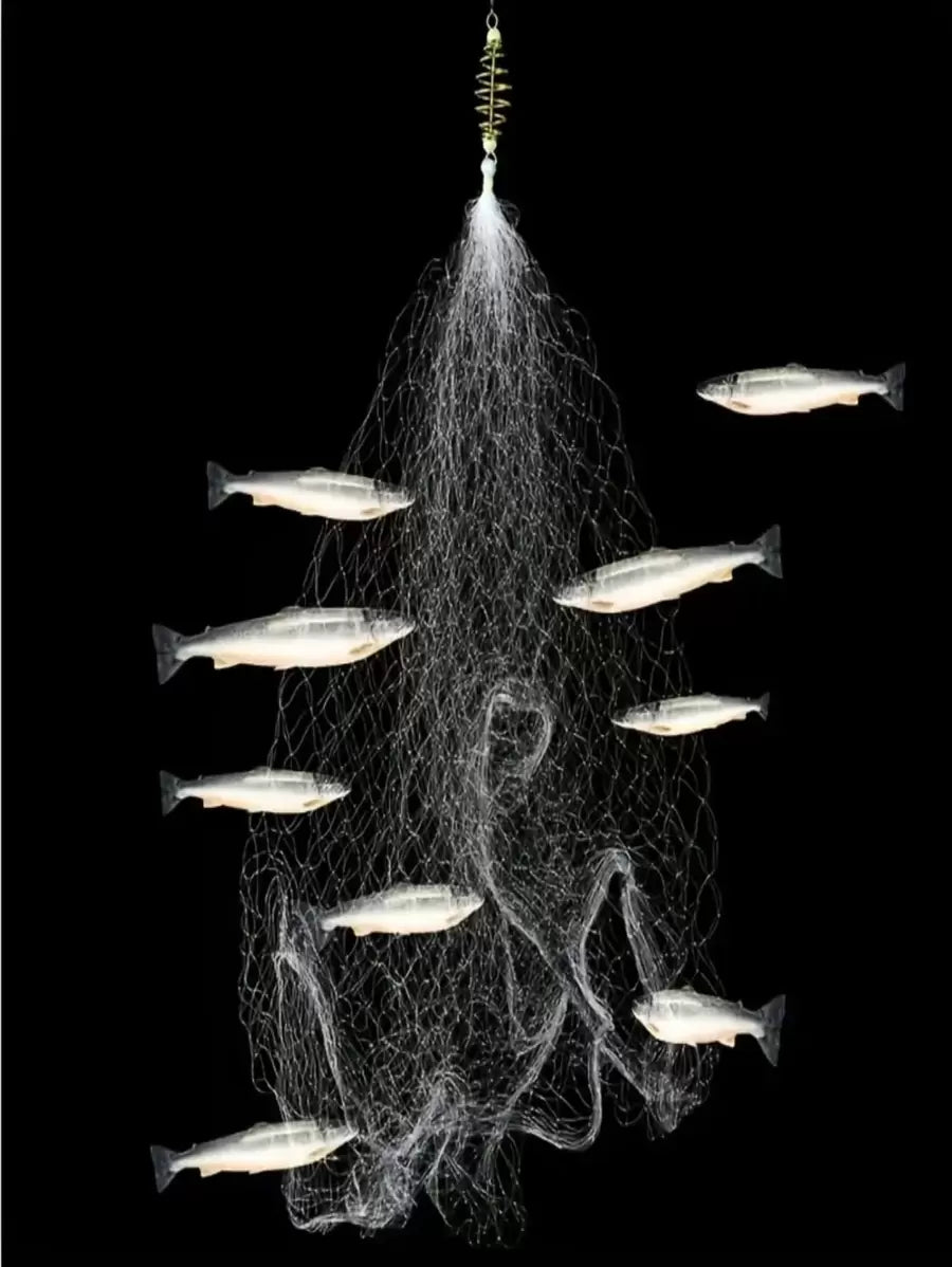 Equipo de pesca red