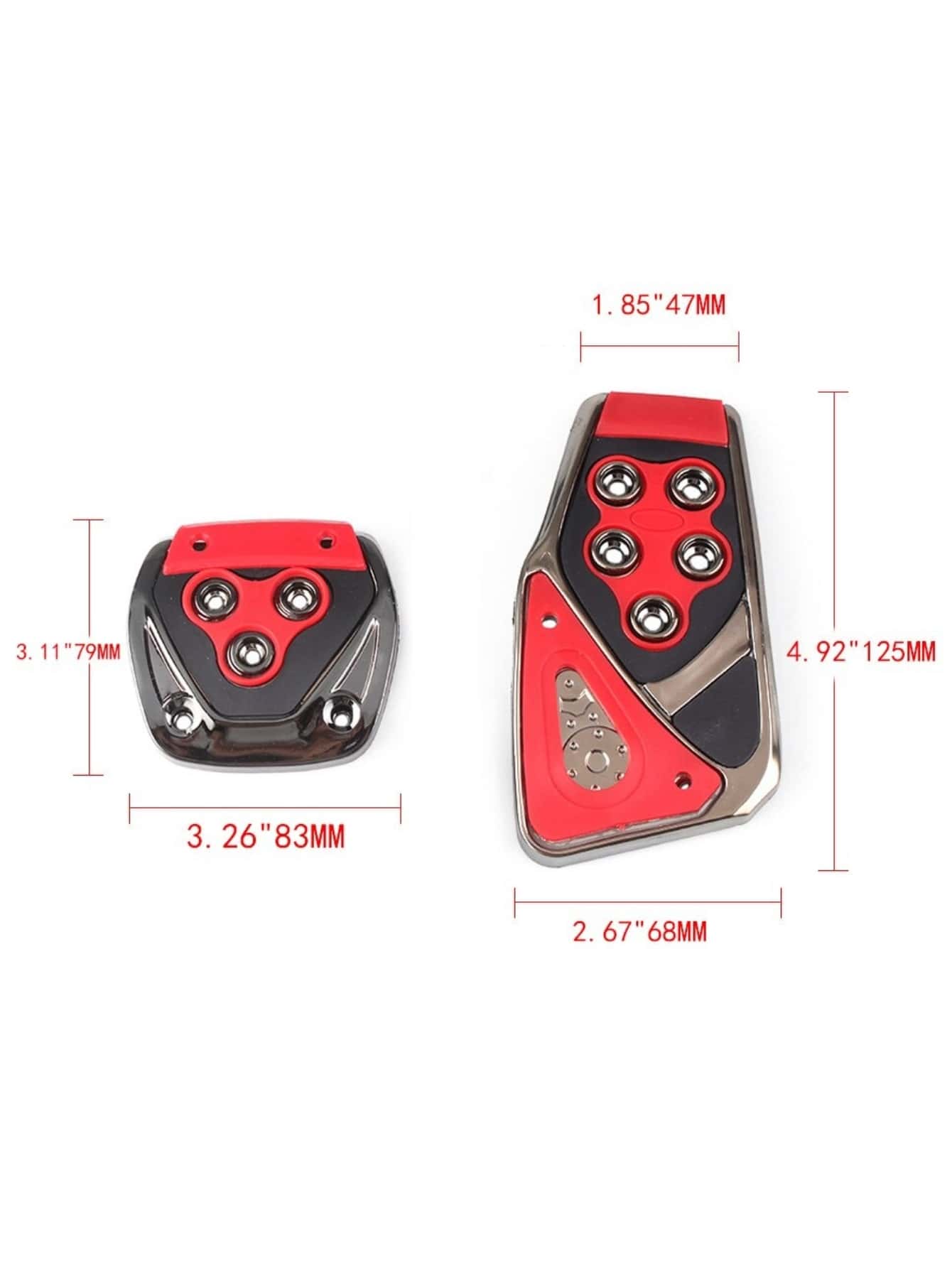 Cubiertas para pedales de coche estandar universales