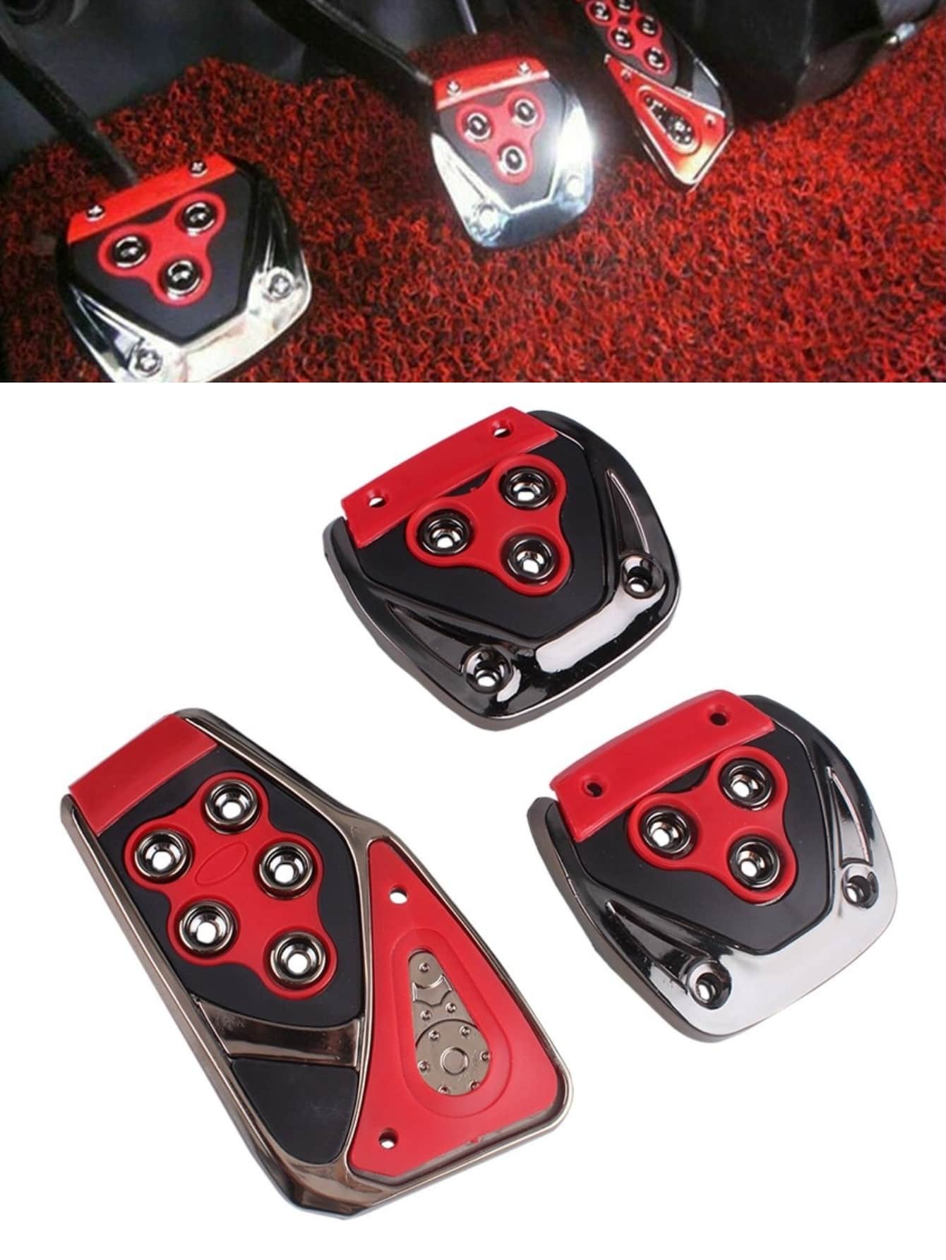 Cubiertas para pedales de coche estandar universales