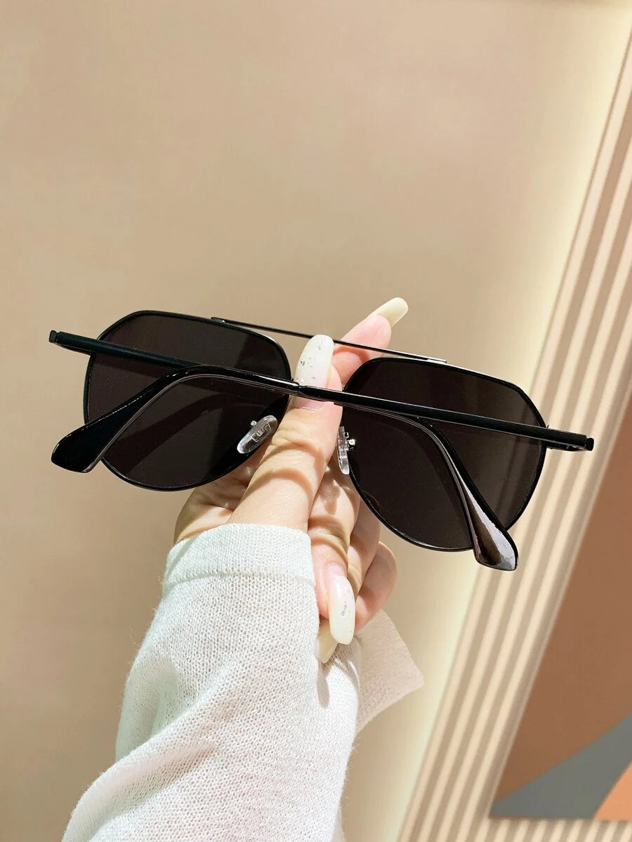 gafas de aviador con montura de metal unisex