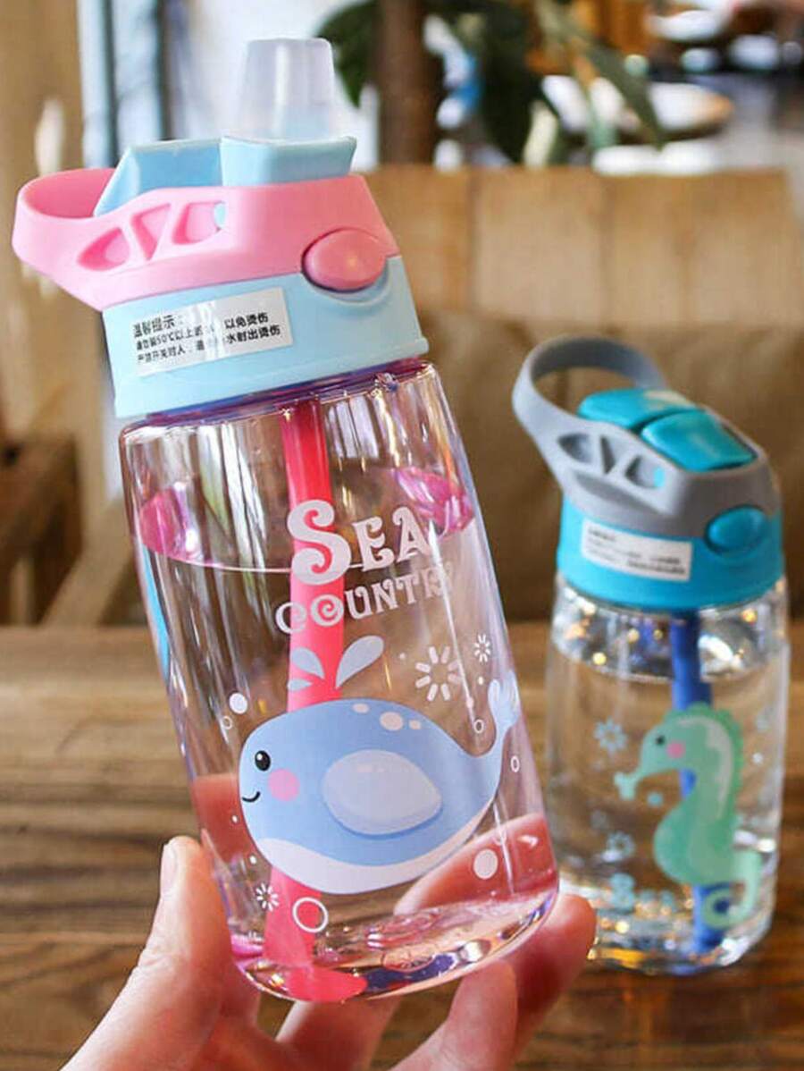 Taza con pajita para niños