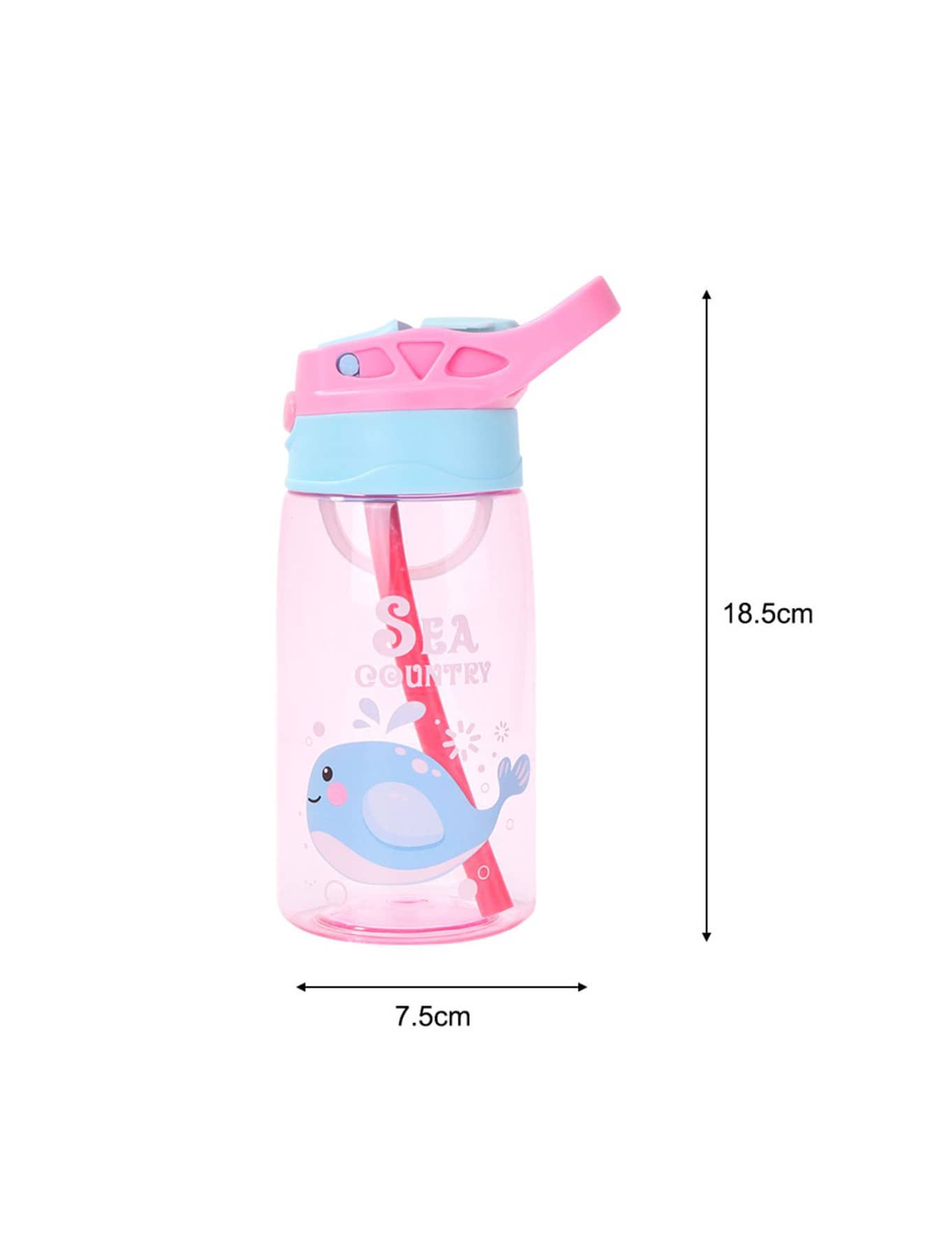 Taza con pajita para niños
