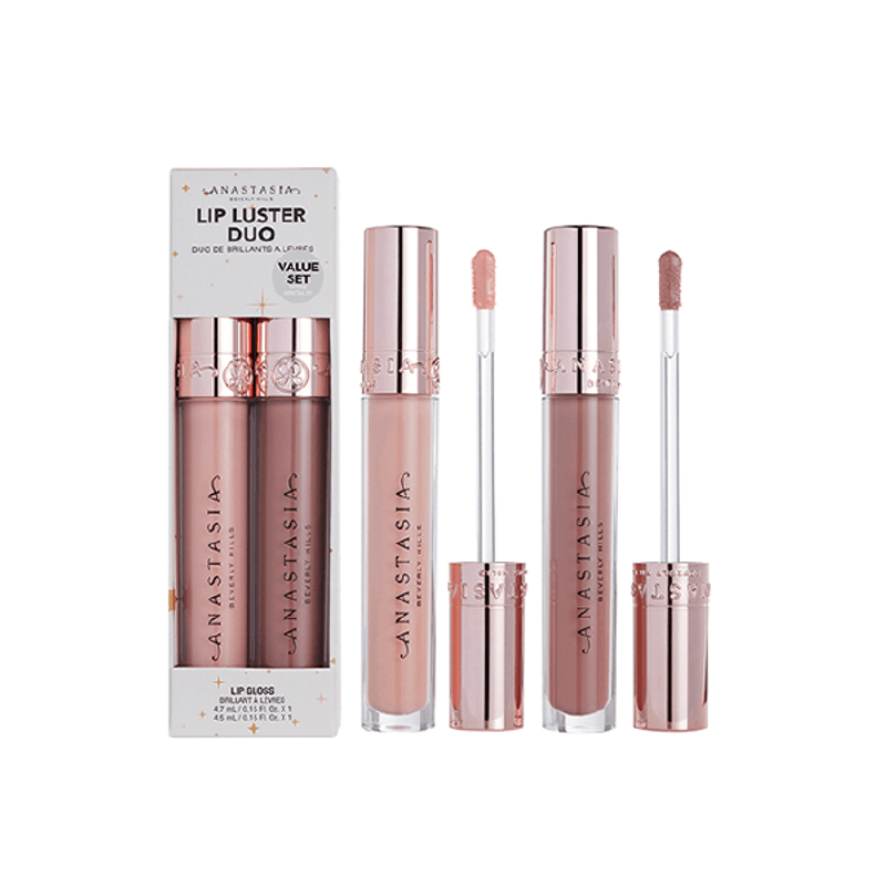 ANASTASIA BEVERLY HILLS LIP LUSTER DUO "GUAVA+DEEP TAUPE"