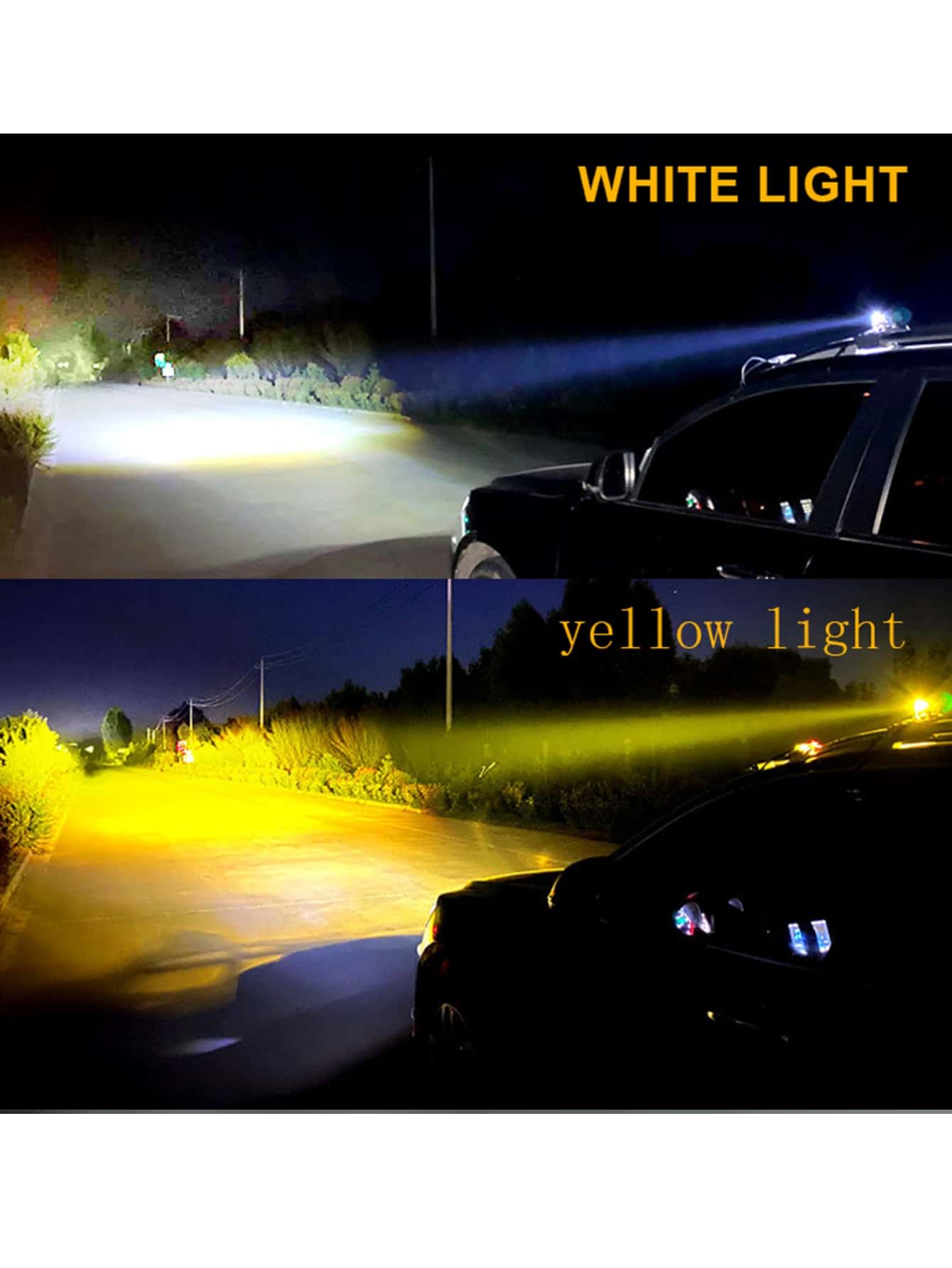 Faros auxiliares con lupas Buho de motocicleta antiniebla