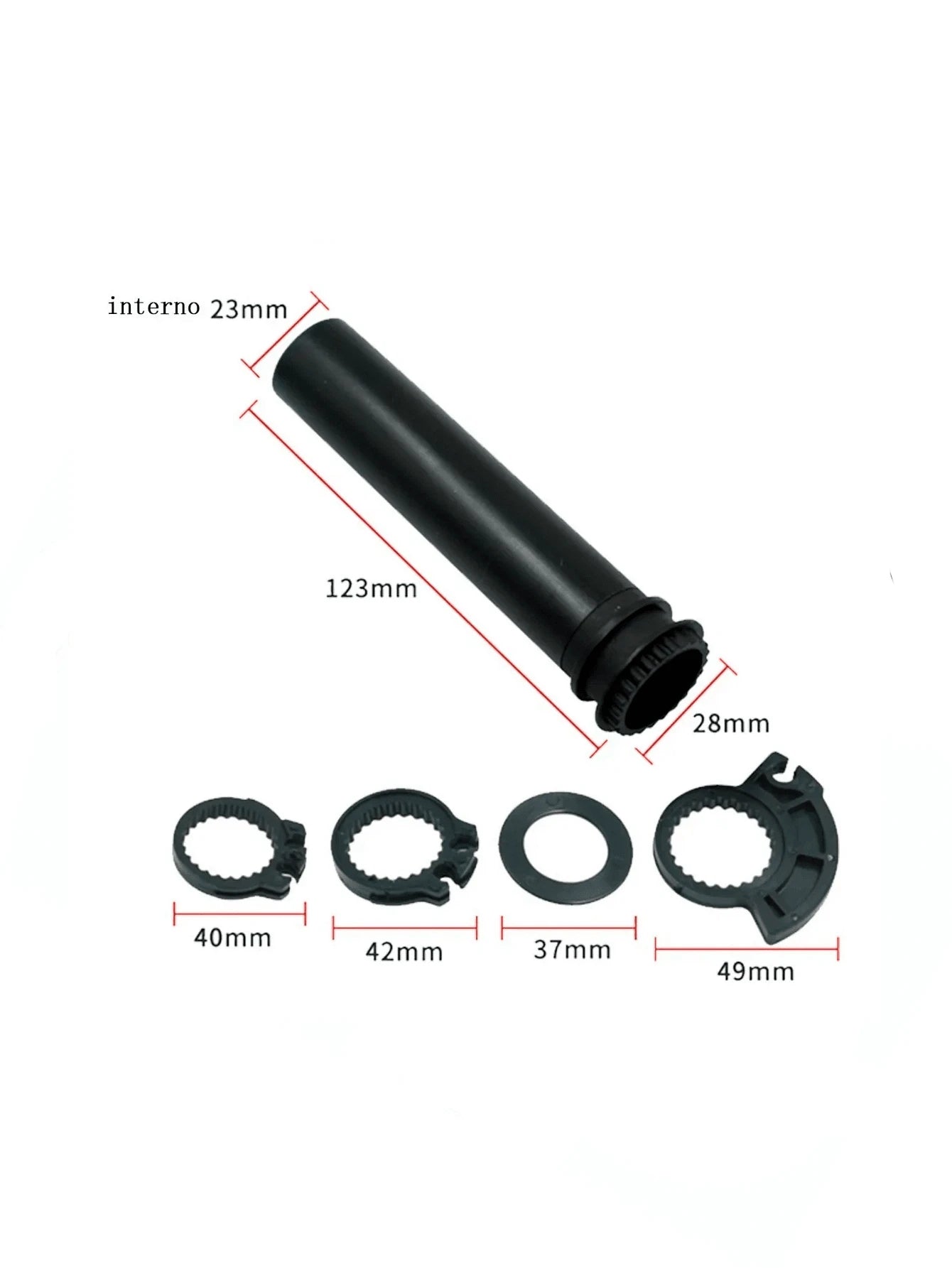 Cubre Puño Moto Deportivo Contrapeso Universal