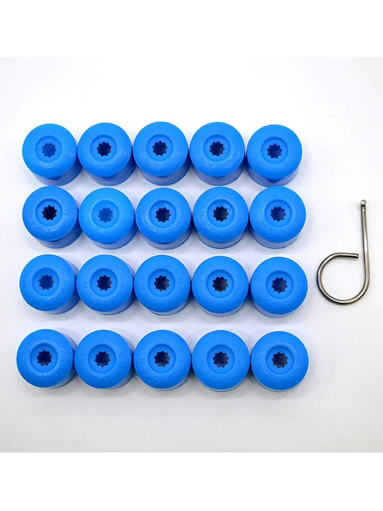 20 Piezas Tapon Redondo VW Deportivo Cubre Birlo Tapa Perno 17mm