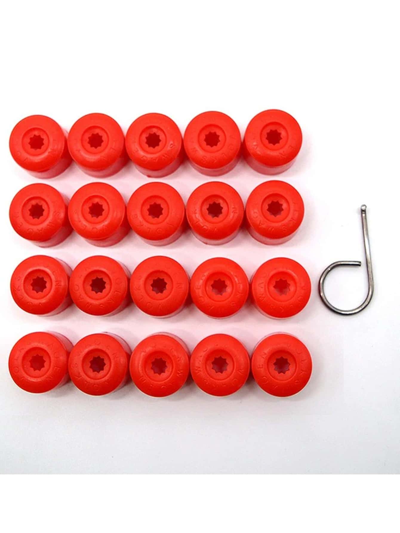20 Piezas Tapon Redondo VW Deportivo Cubre Birlo Tapa Perno 17mm
