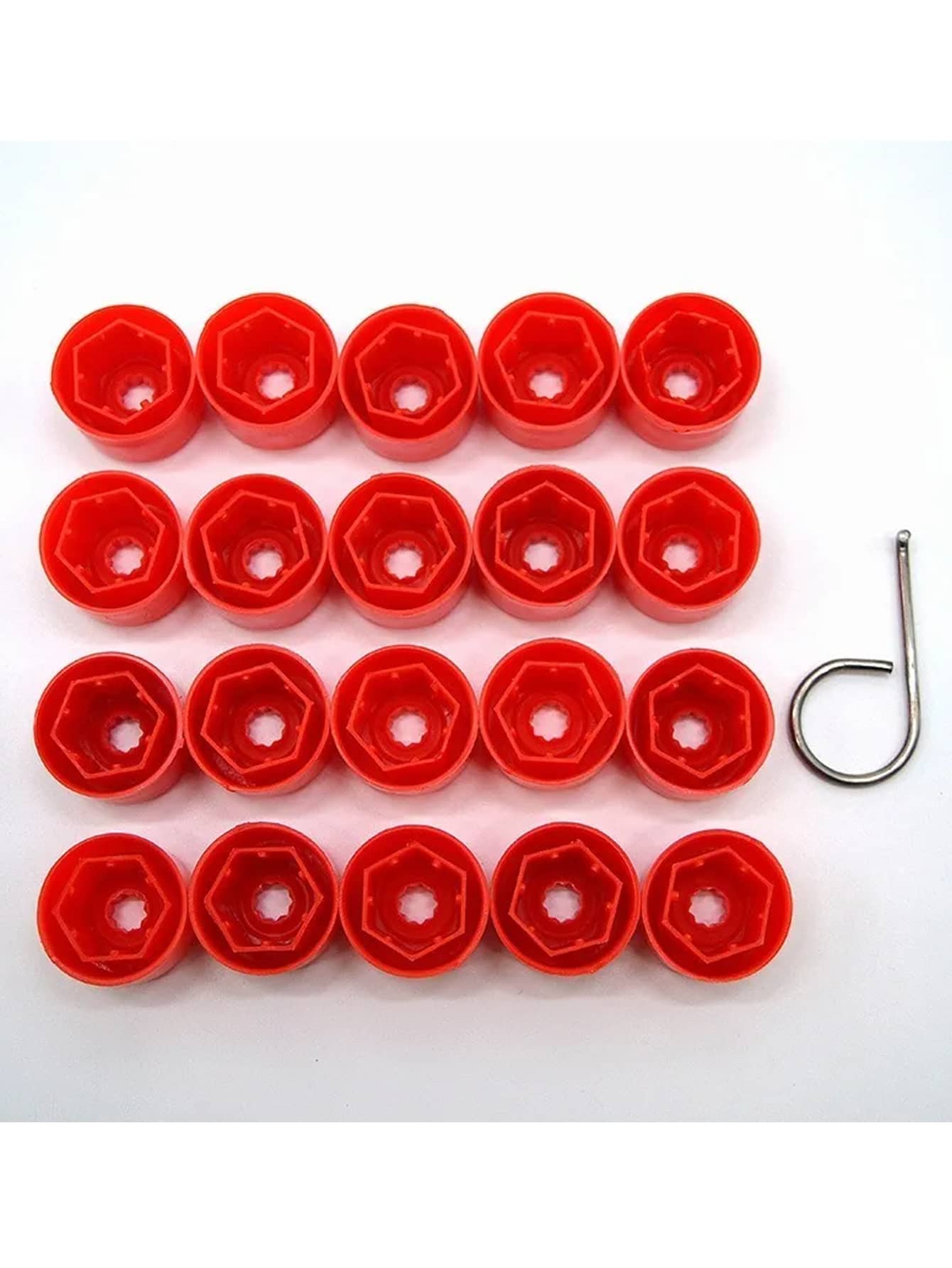 20 Piezas Tapon Redondo VW Deportivo Cubre Birlo Tapa Perno 17mm